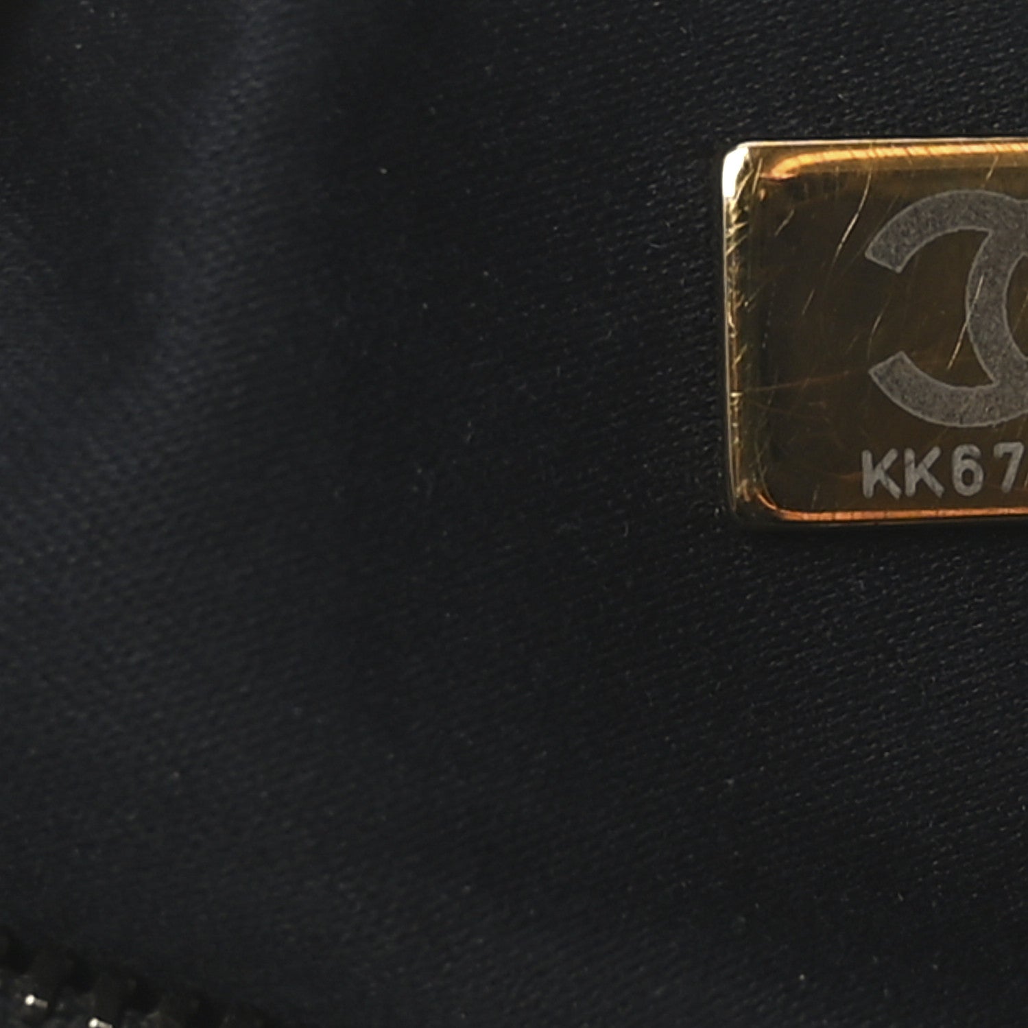 Lambskin Quilted  Bowling Bag Black