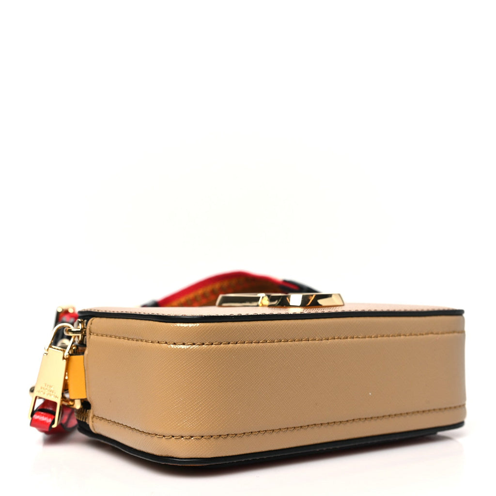 Saffiano Small Snapshot Camera Bag Cathay Spice Multicolor