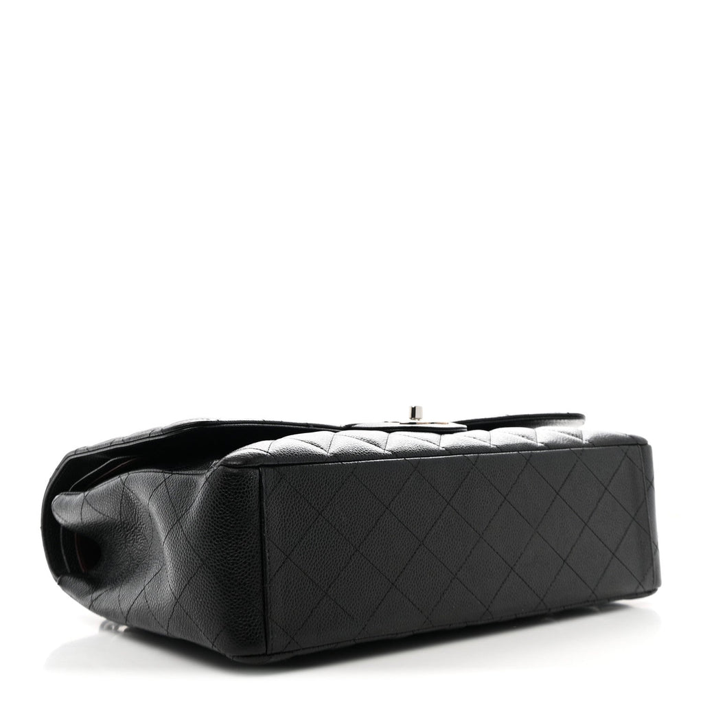 Caviar Maxi Double Flap Black