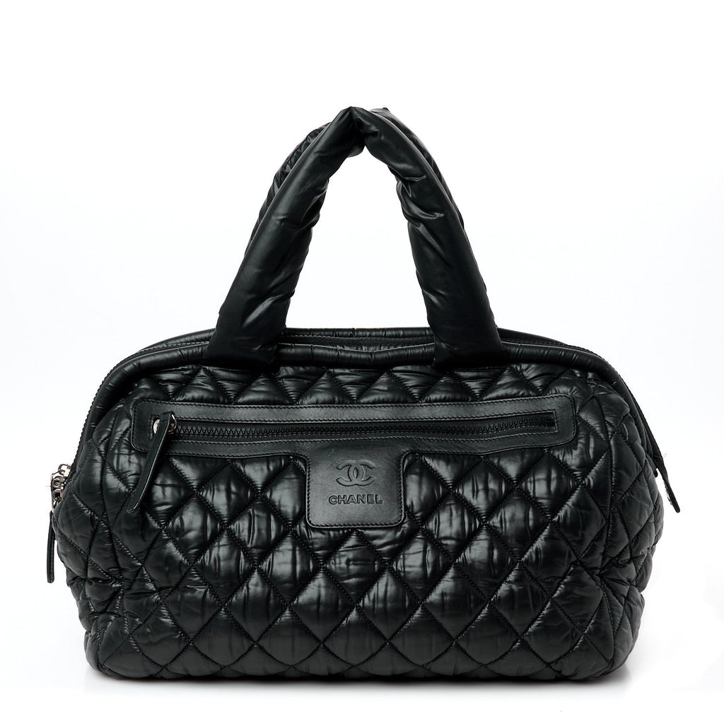 Nylon Coco Cocoon Bowler Black
