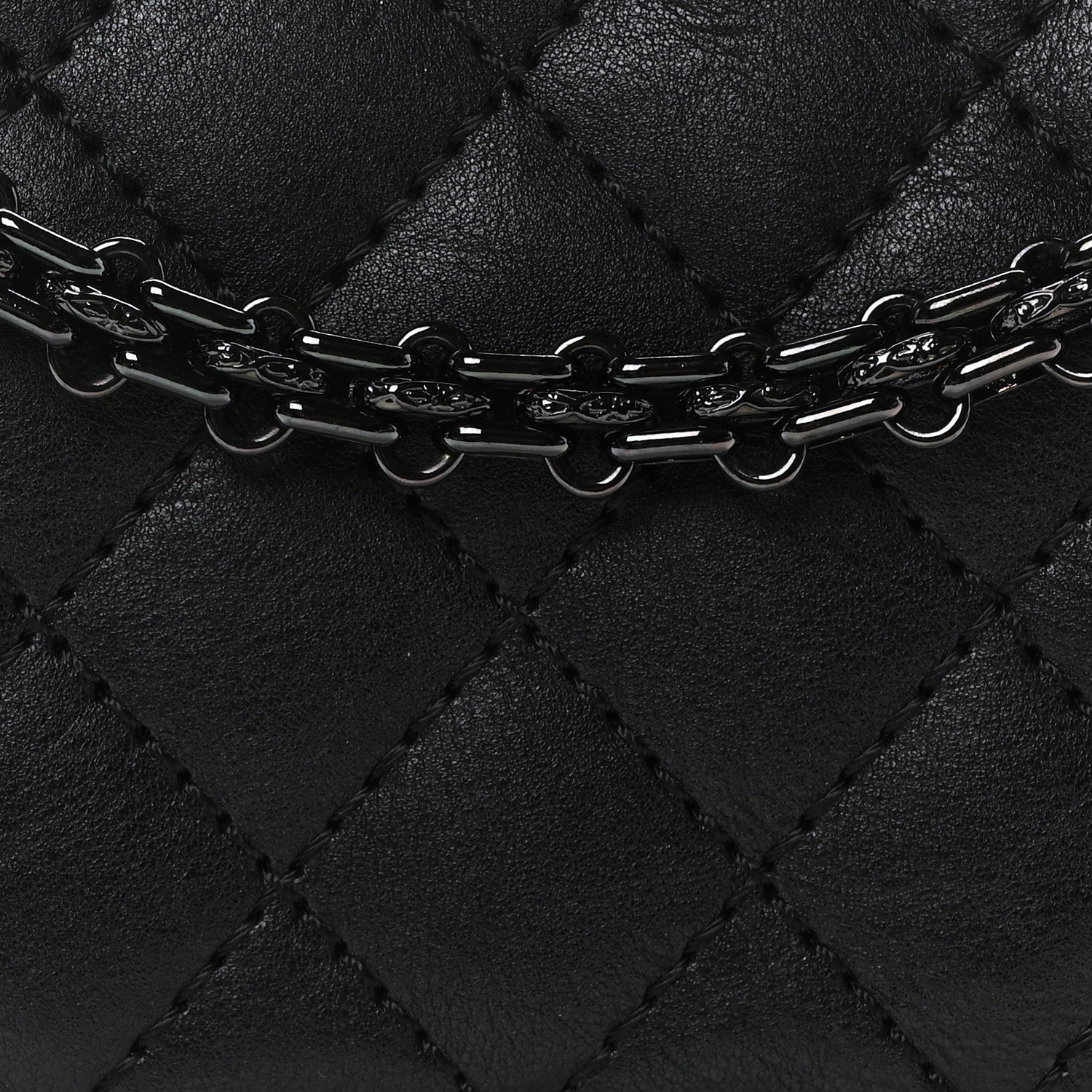 Calfskin Quilted 2.55 Reissue 225 Flap So Black