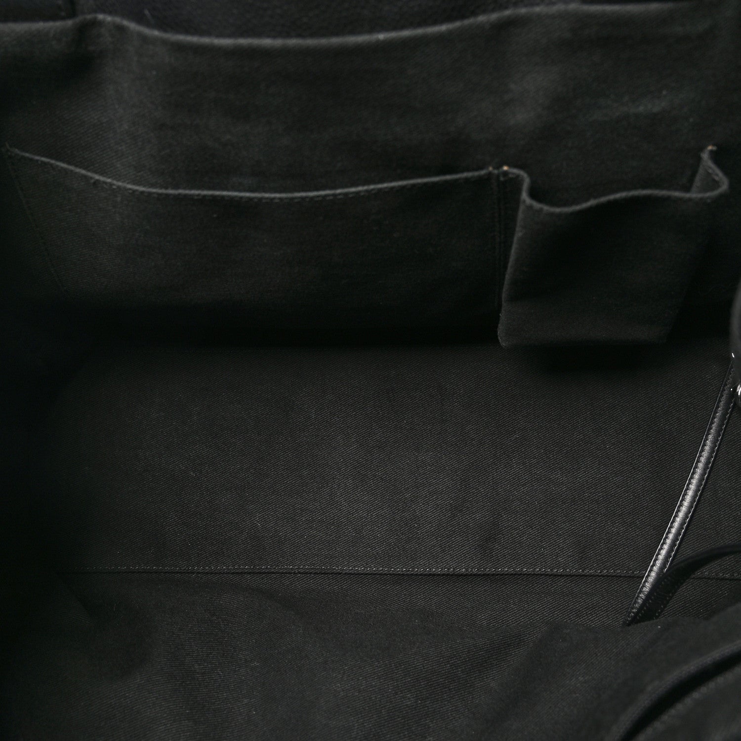 Caviar Executive Cerf Shopper Tote Black