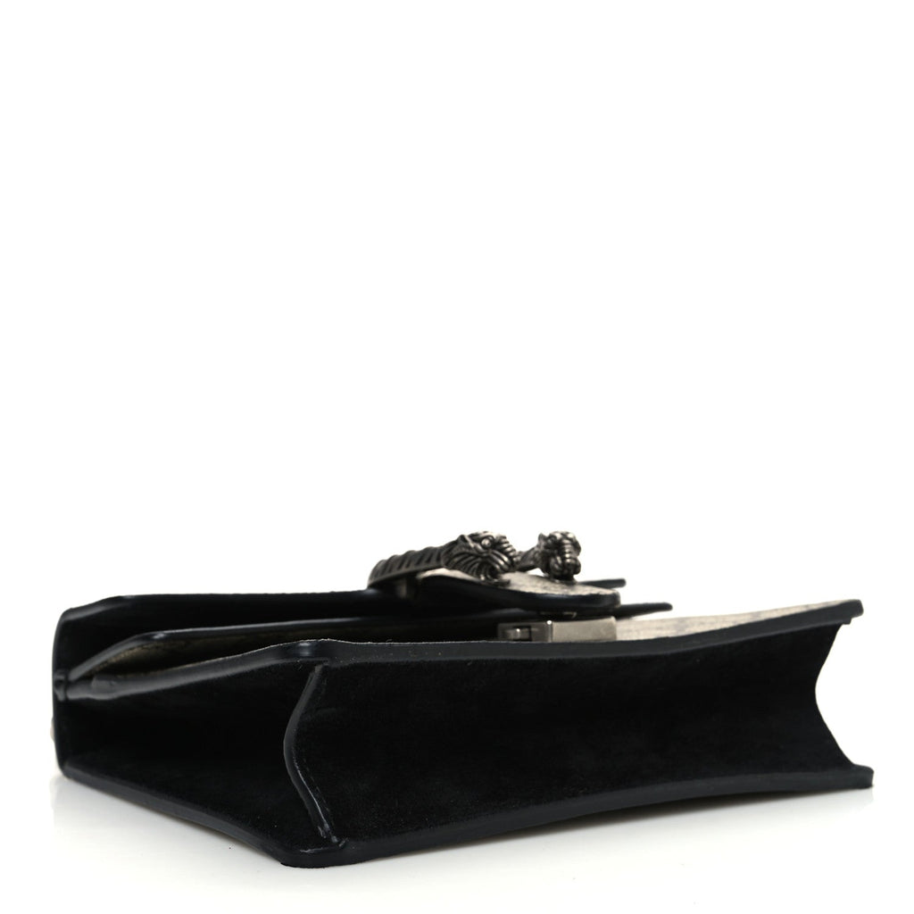 GG Supreme Monogram Mini Dionysus Shoulder Bag Black