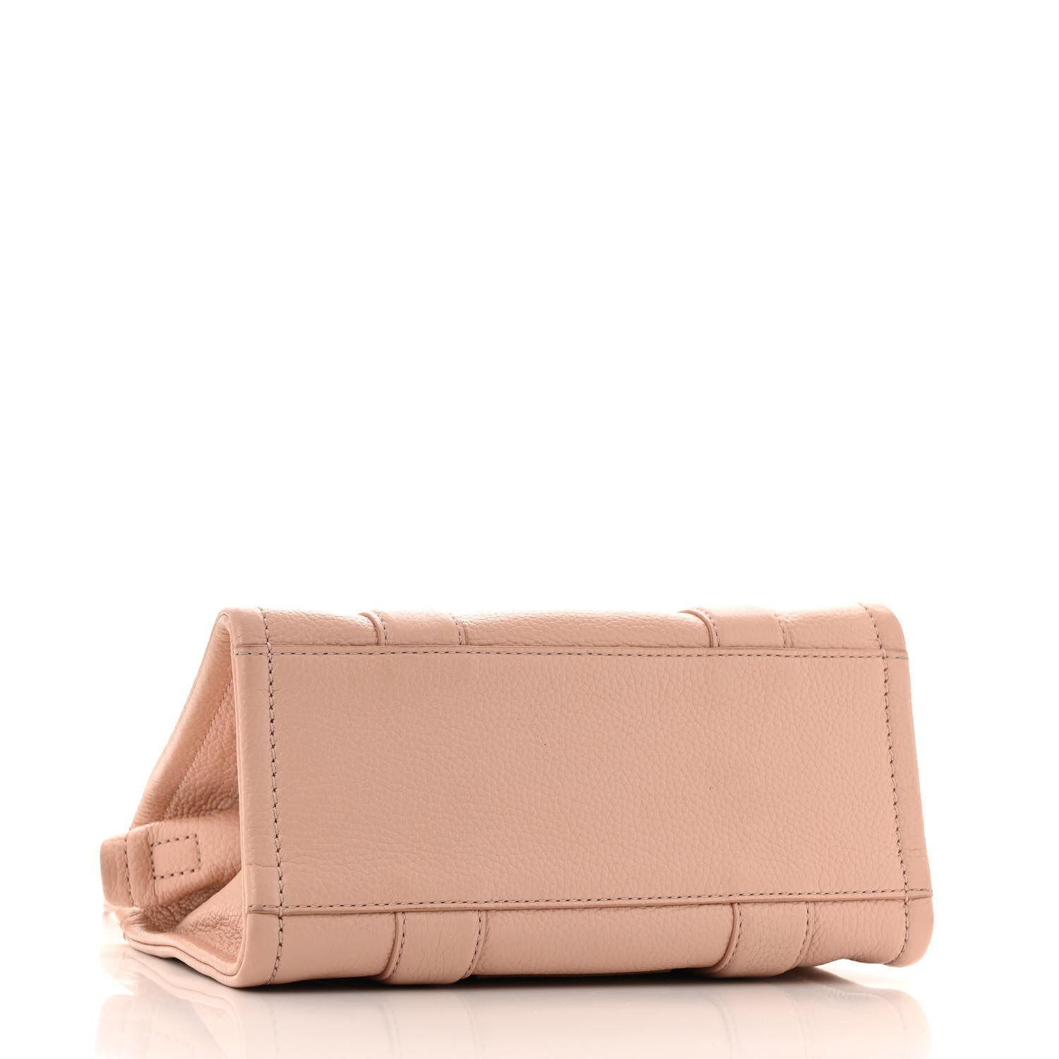 Grained Calfskin Small The Tote Bag Rose Dust