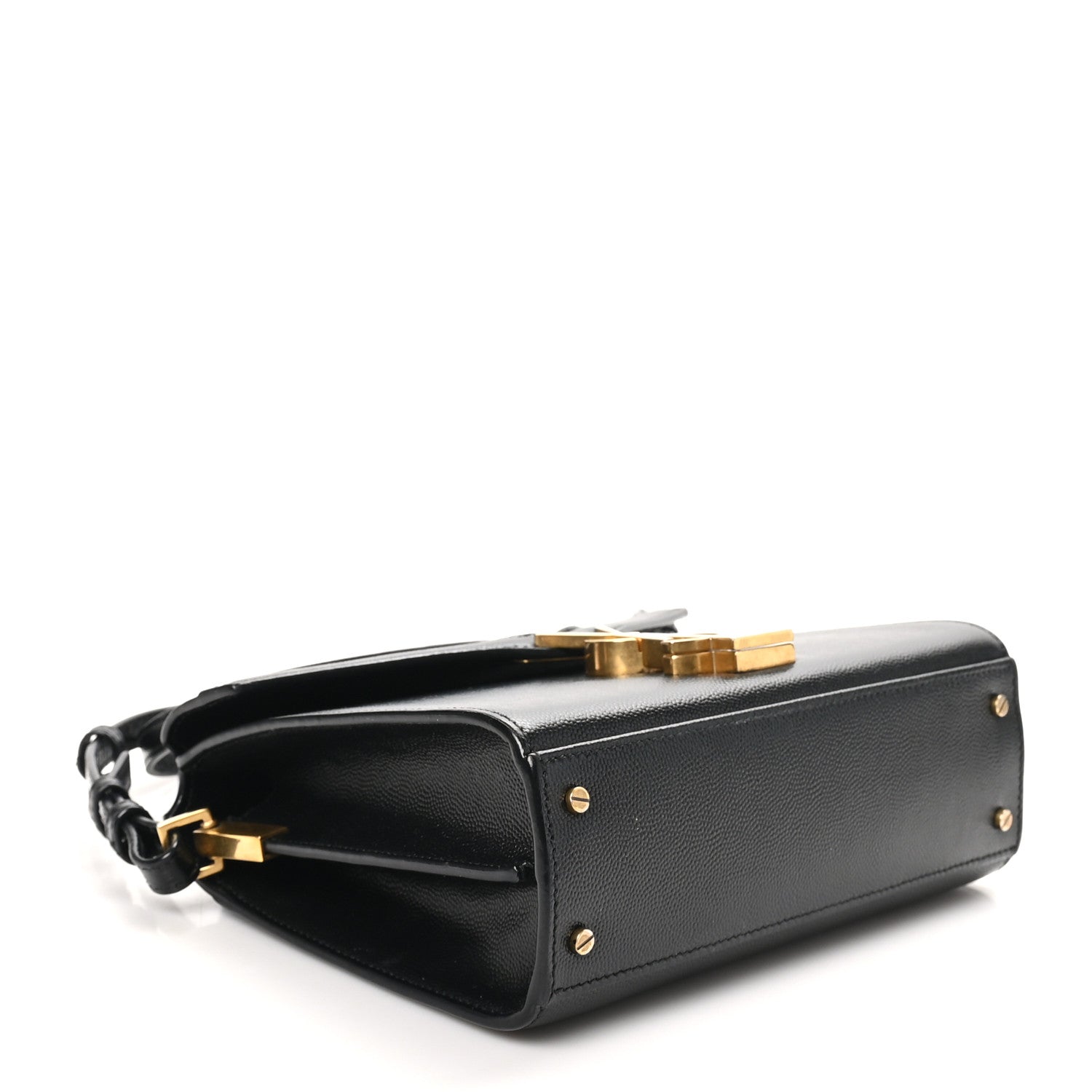 Grain de Poudre Mini Classic Monogram Cassandra Top Handle Black