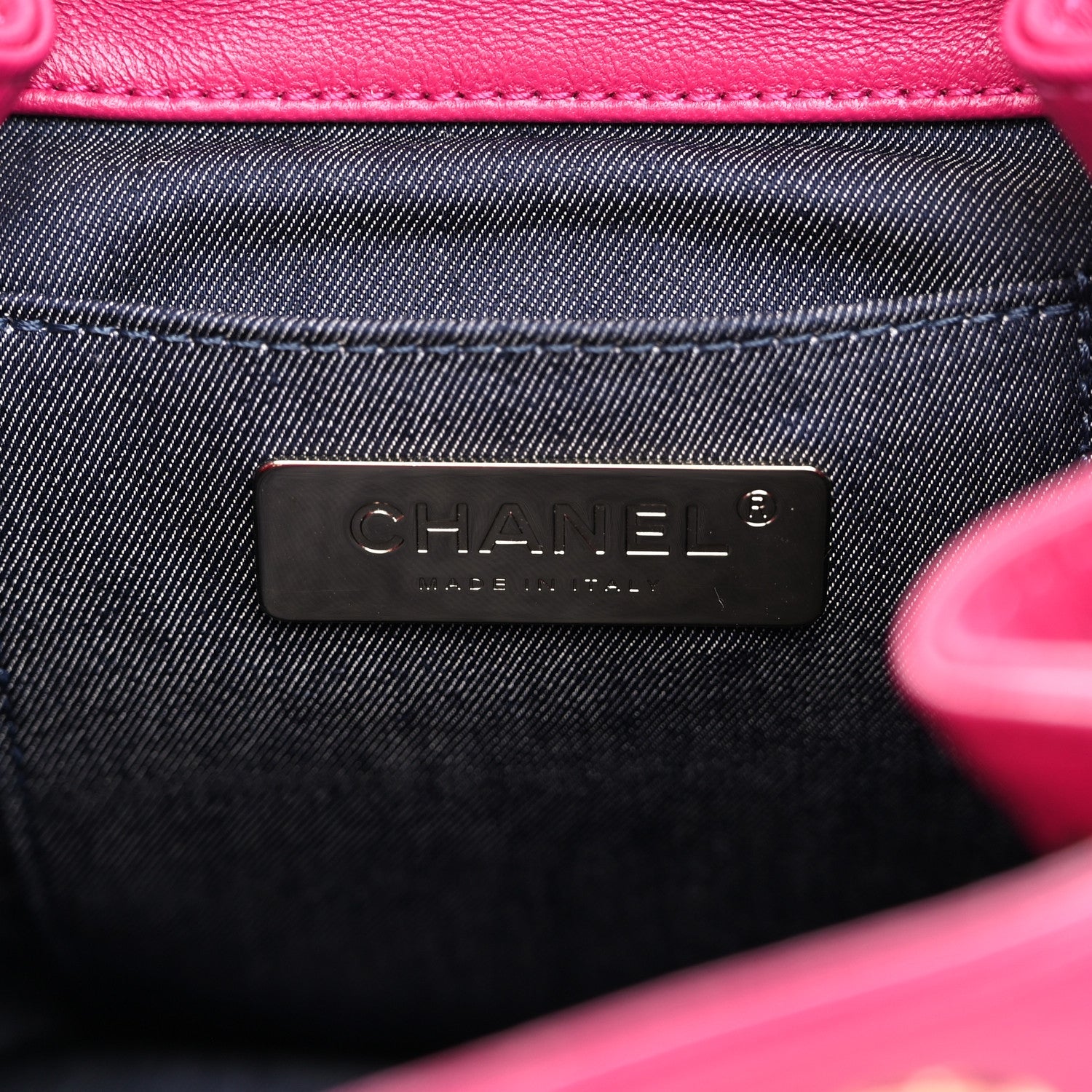 Lambskin CC Mania Backpack Pink