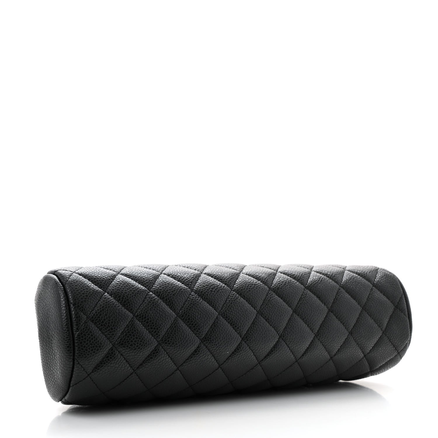 Caviar Quilted Timeless Clutch Black