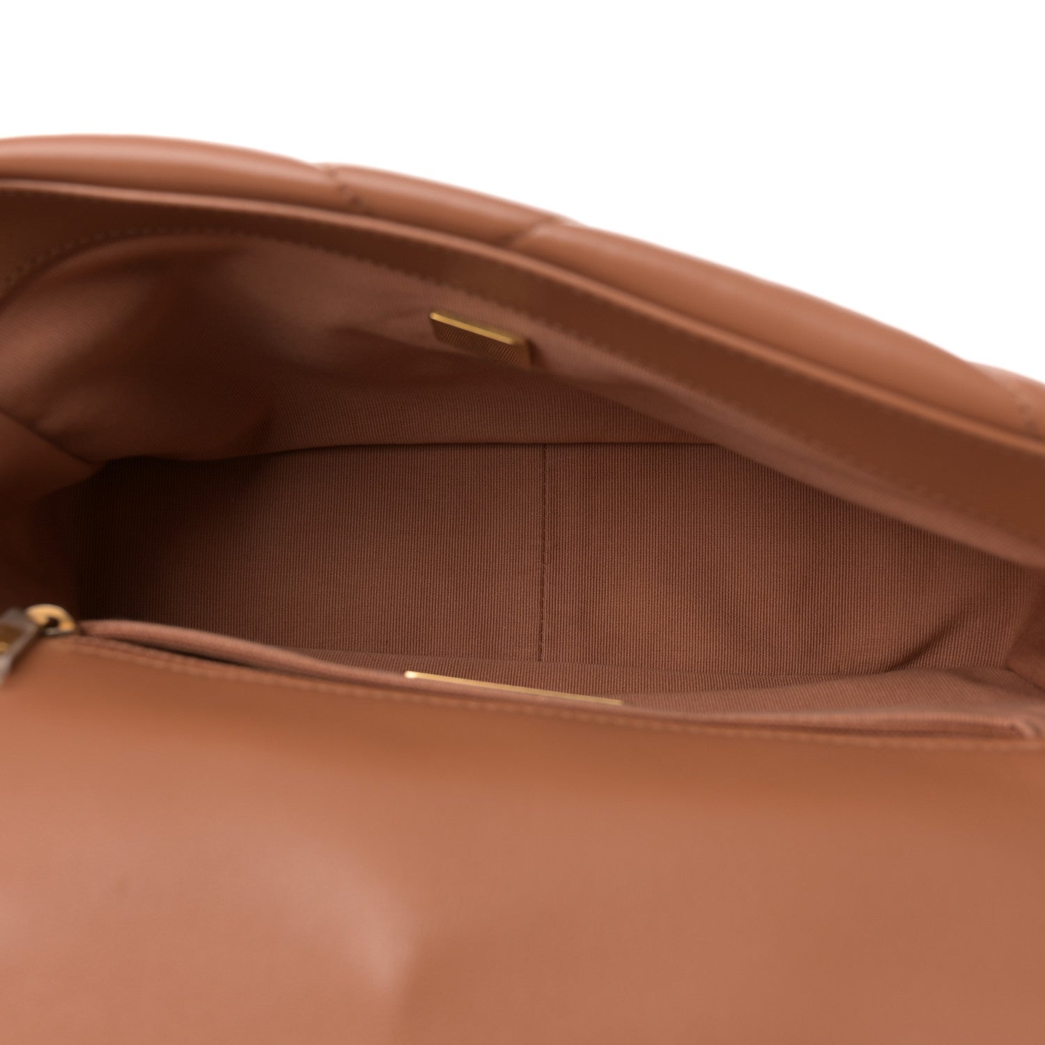 Lambskin Quilted Medium Chanel 19 Flap Brown