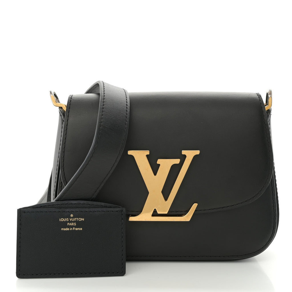 Box Calfskin Vivienne LV Black