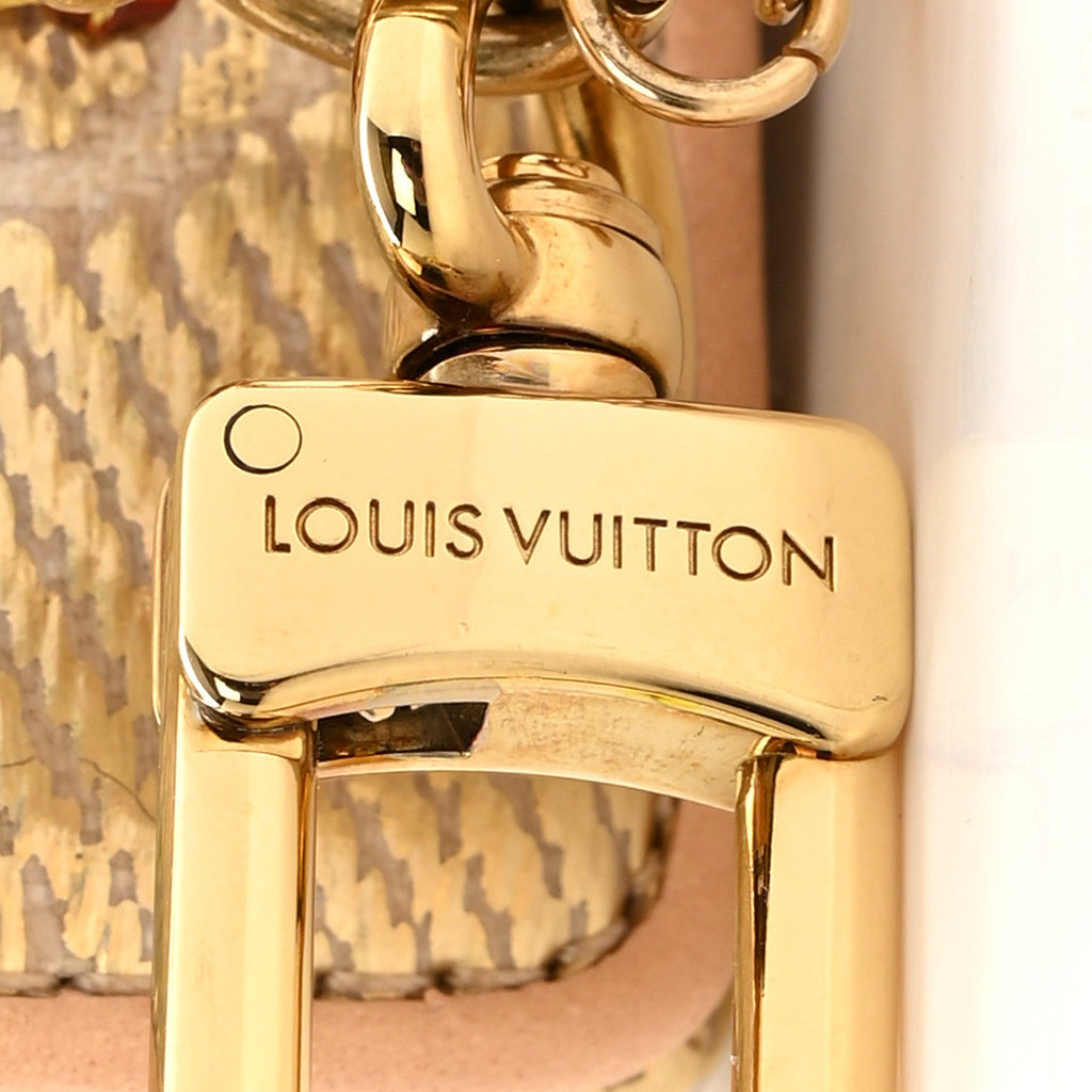 Monogram Micro Vanity Bag Charm