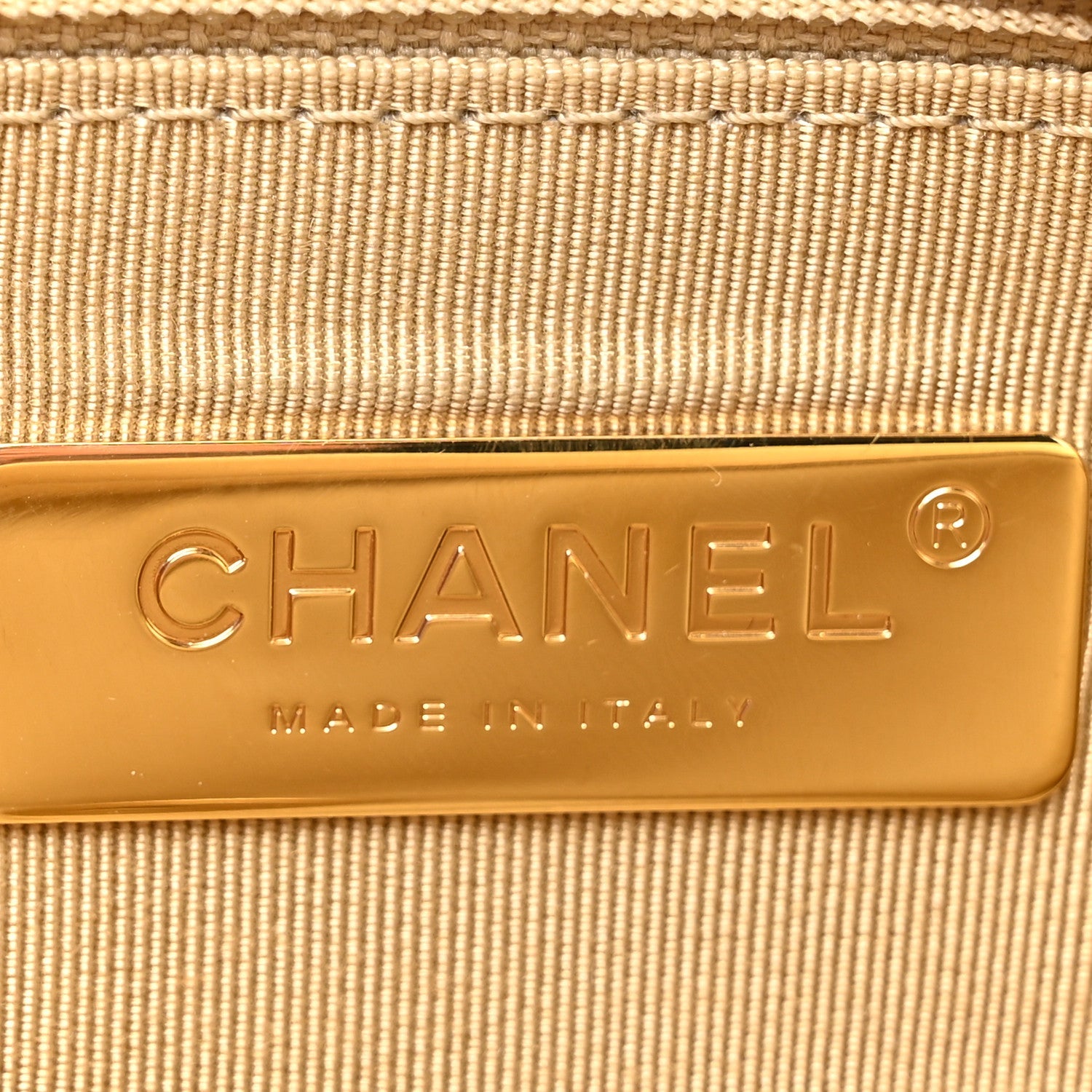 Metallic Goatskin Quilted Medium Chanel 19 Flap Gold