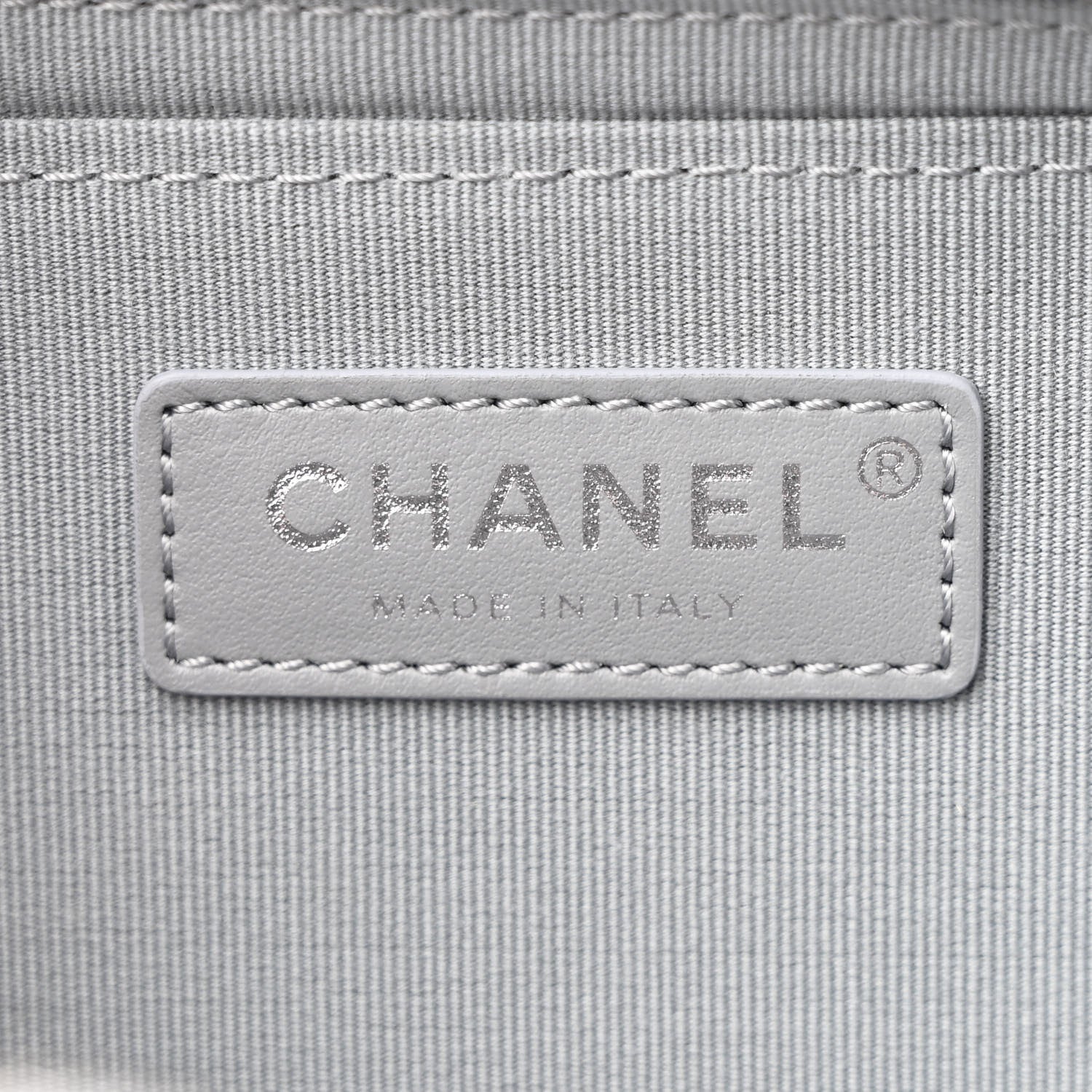 Metallic Lambskin Like A Wallet Flap Silvery Black