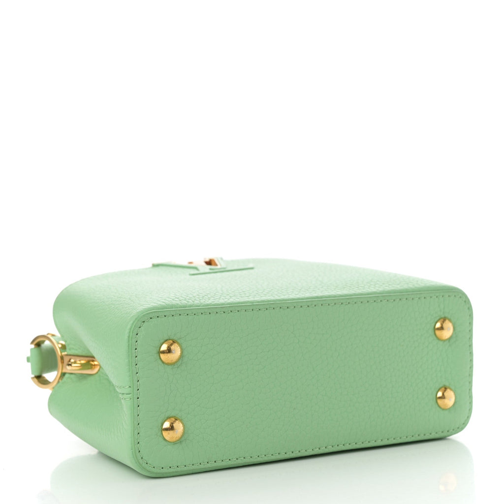 Taurillon Mini Capucines Vert Pomme