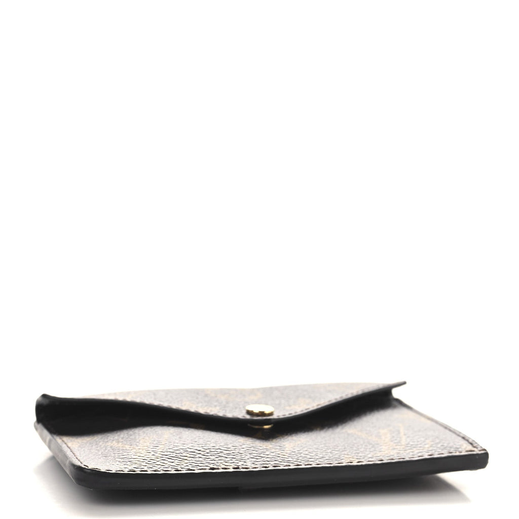 Monogram Recto Verso  Holder Black