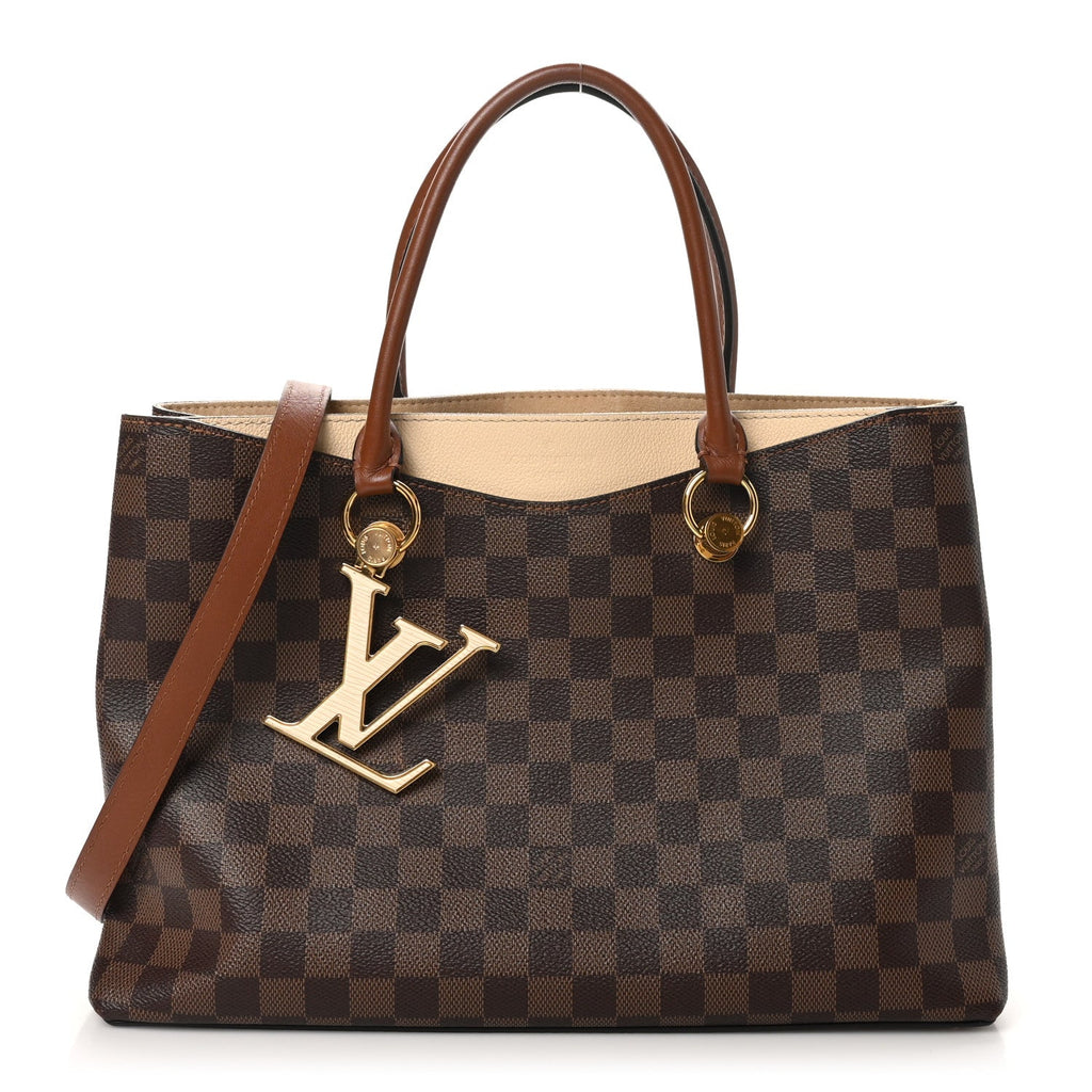 Damier Ebene LV Riverside Creme
