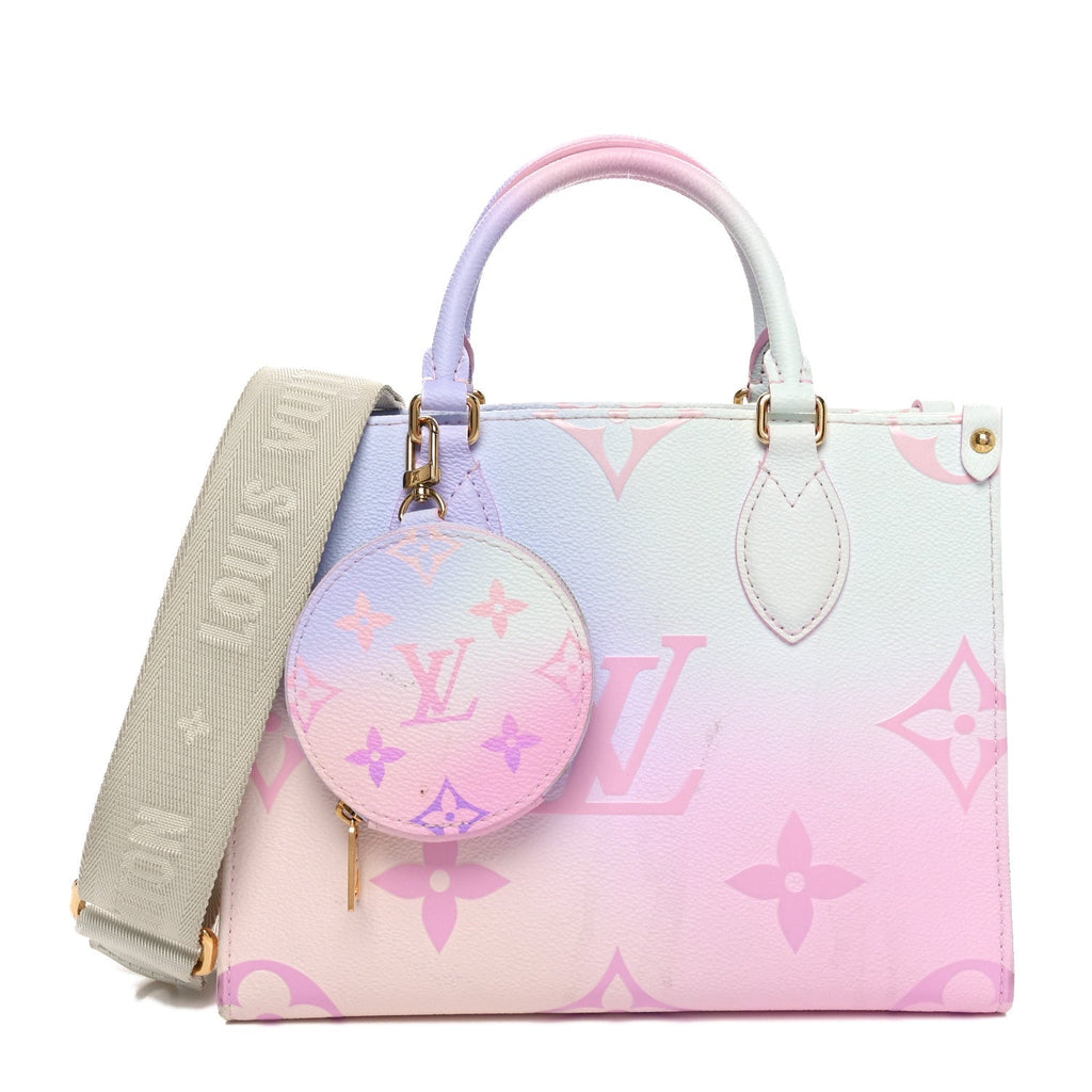 Monogram Giant Spring In The City Onthego PM Sunrise Pastel