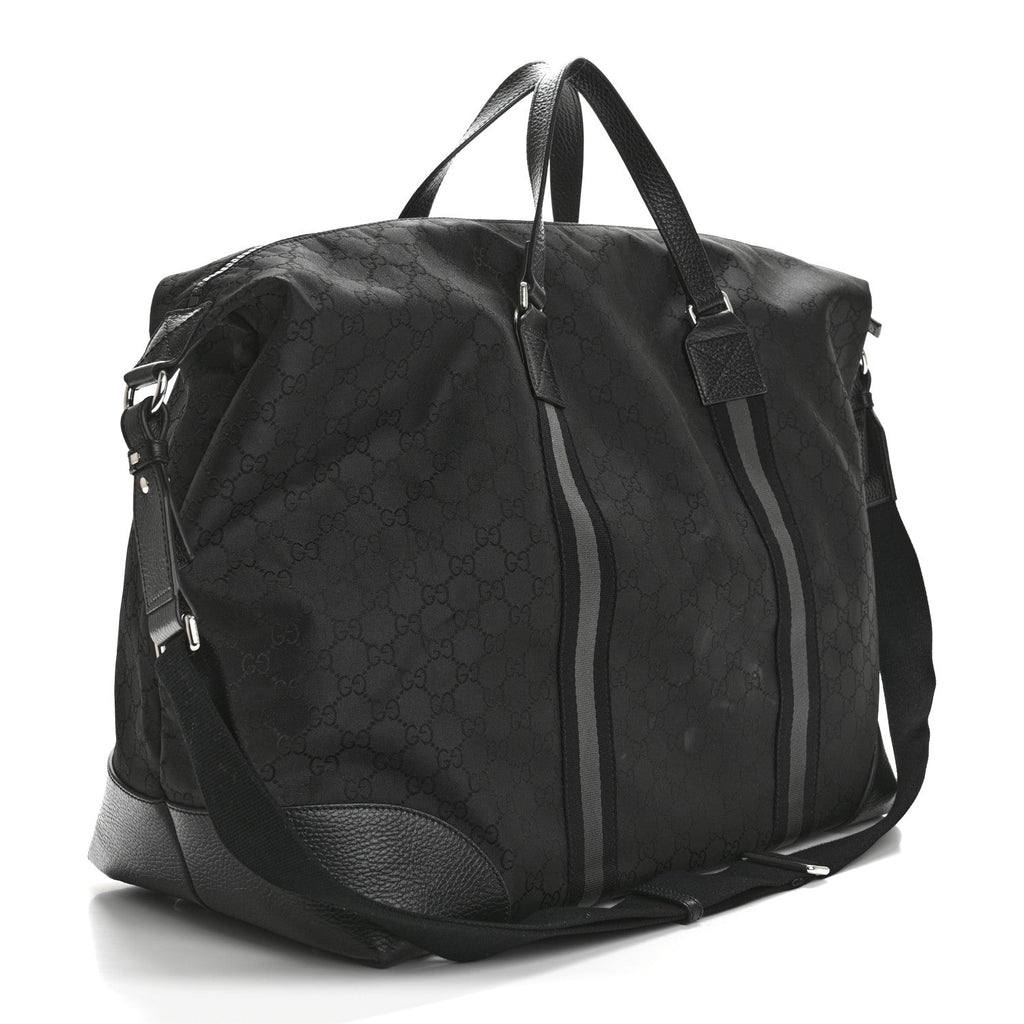 Nylon Monogram XL Duffle Bag Black