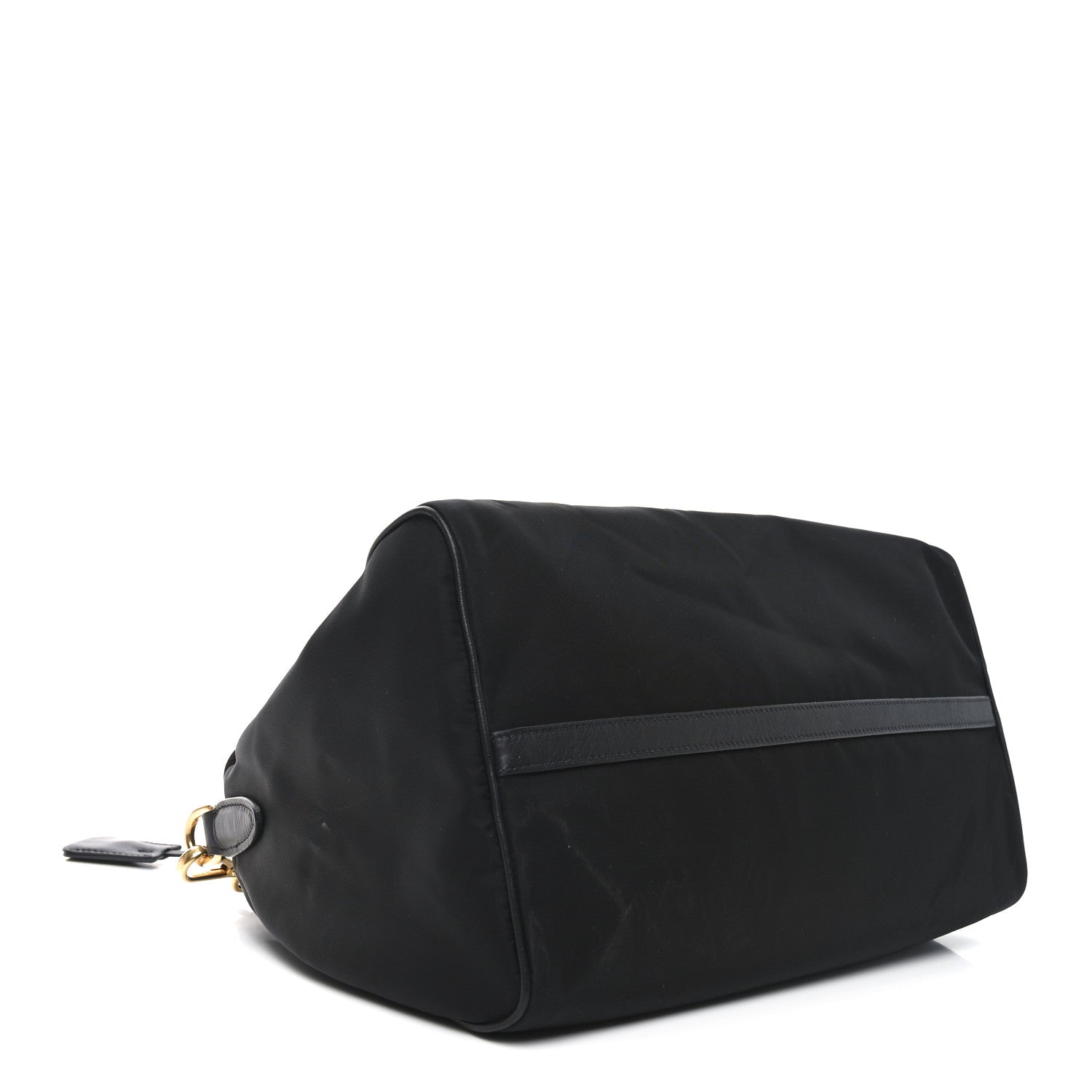 Tessuto Nylon Soft Calf Bauletto Black