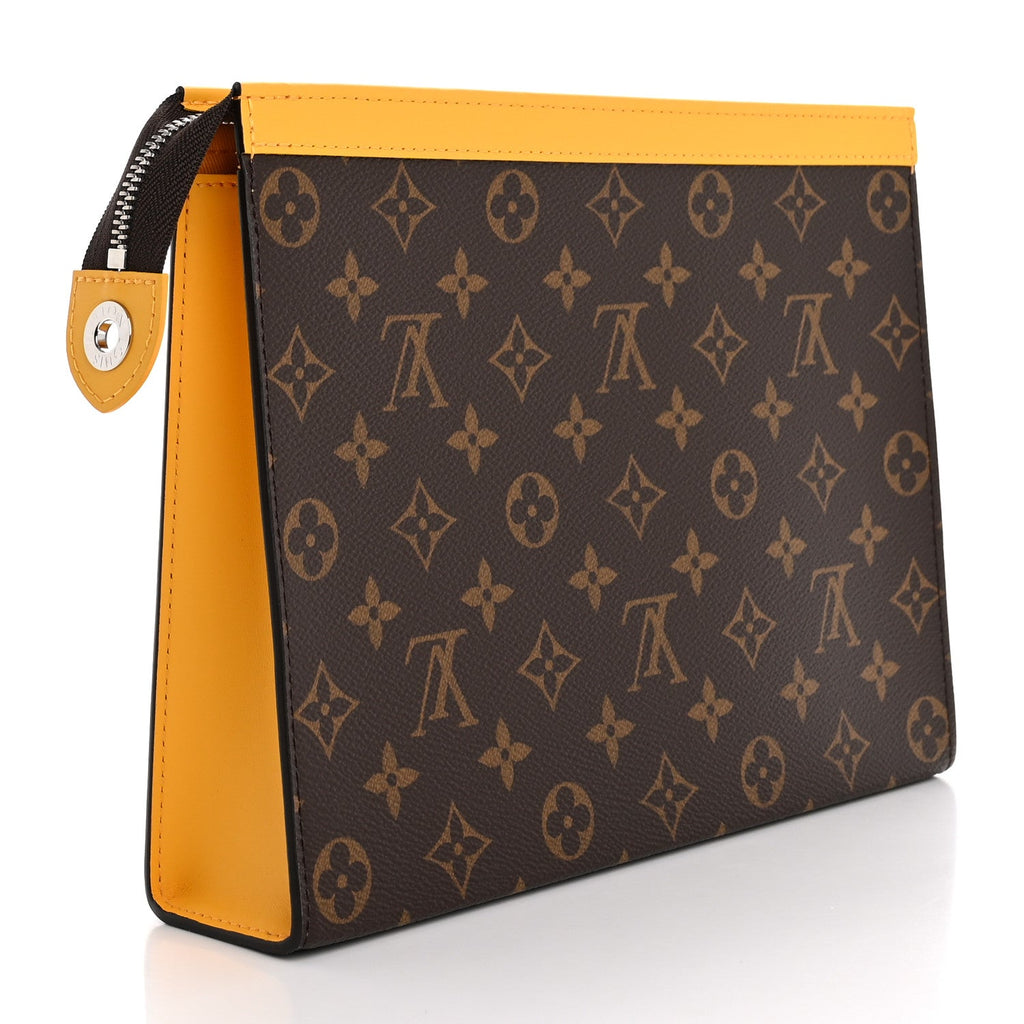 Monogram Macassar Pochette Voyage MM Safran Yellow