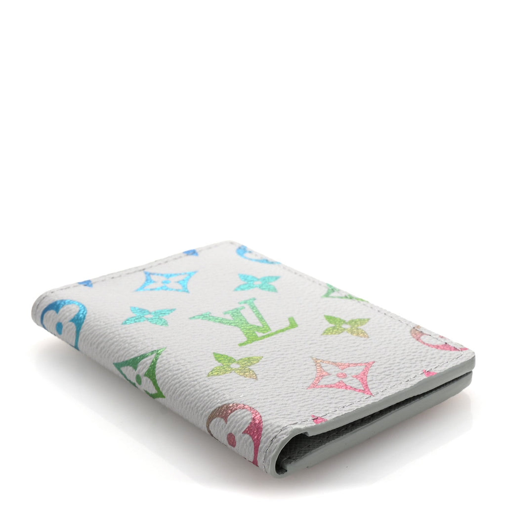 Monogram Pocket Organizer Gradient Grey