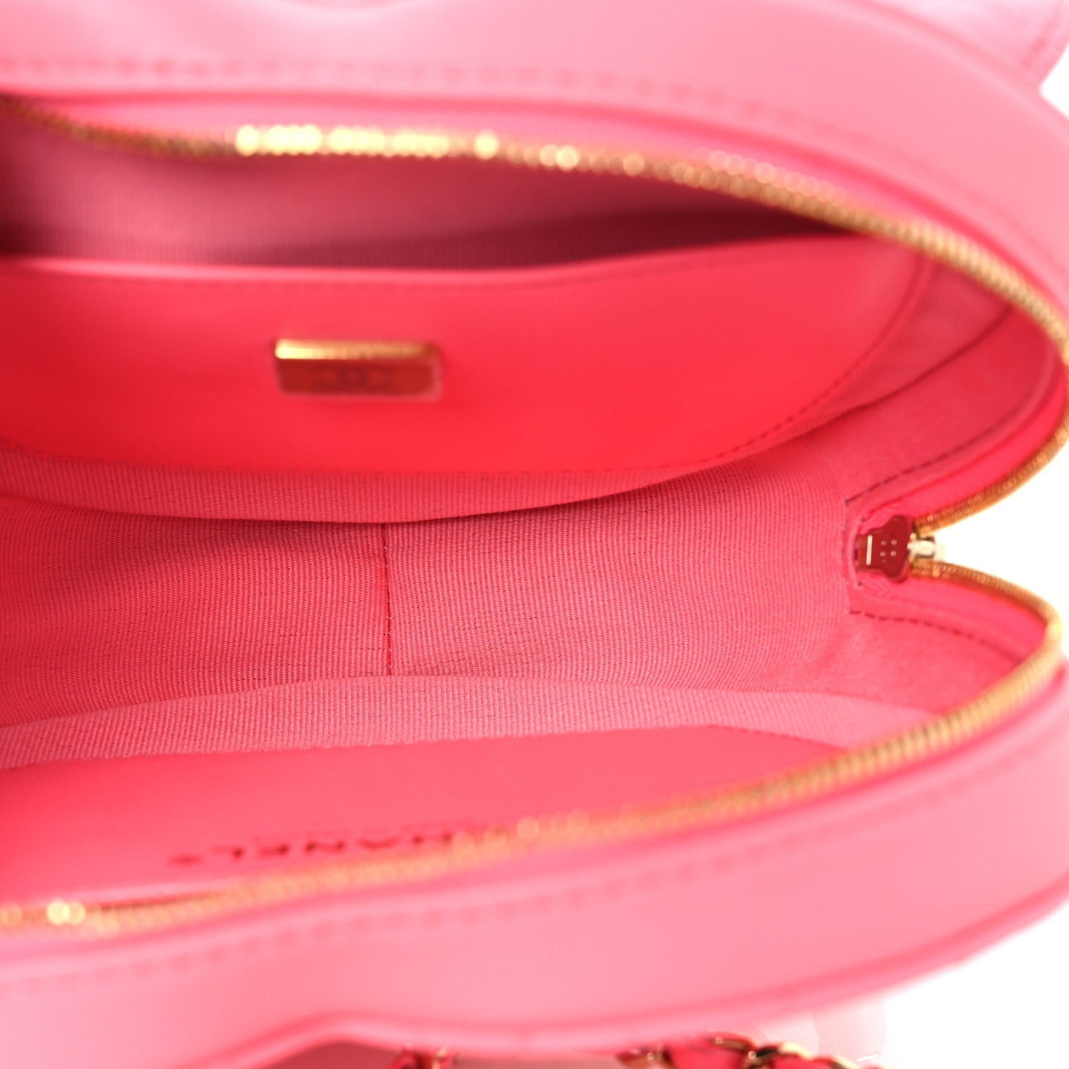 Lambskin Quilted CC In Love Heart Bag Pink