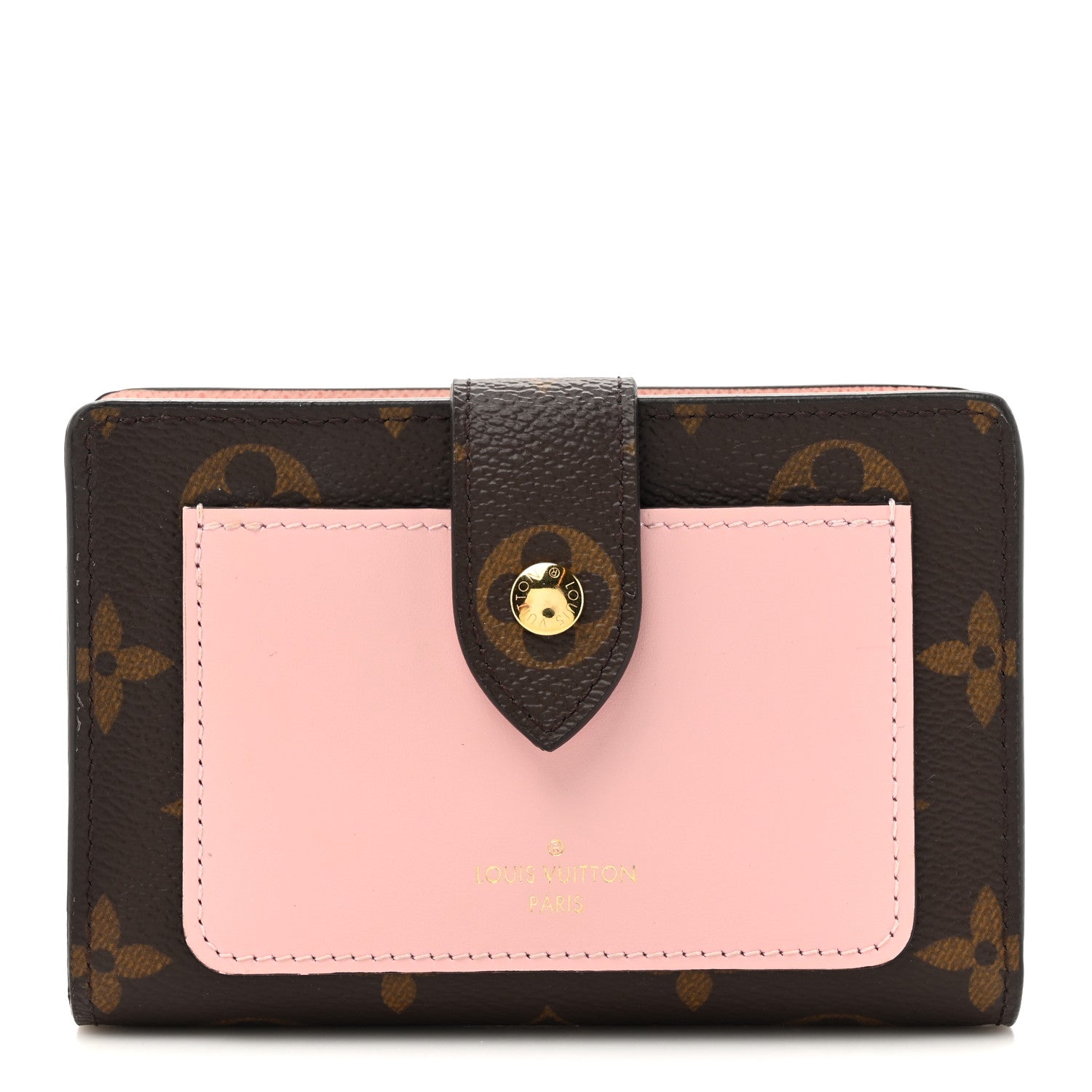 Monogram Juliette Wallet Rose Ballerine