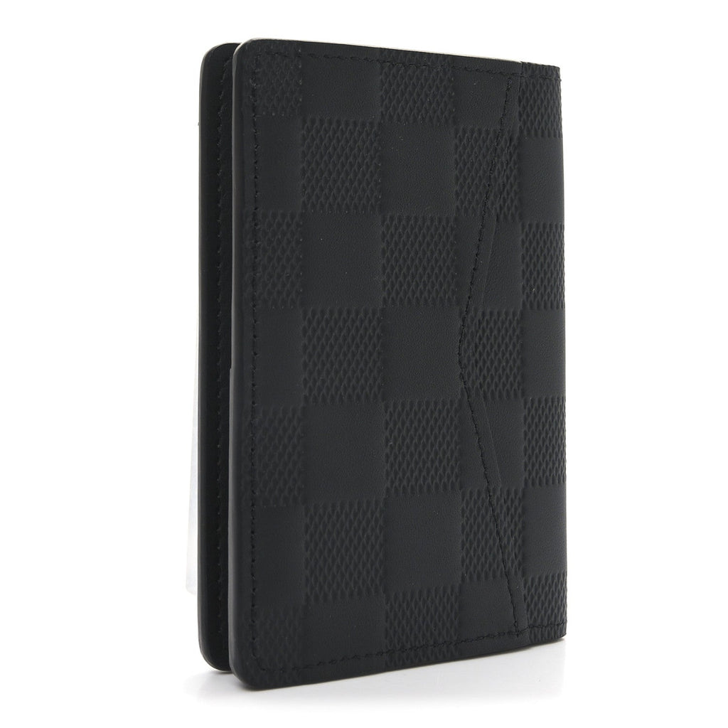 Damier Infini Pocket Organizer Black