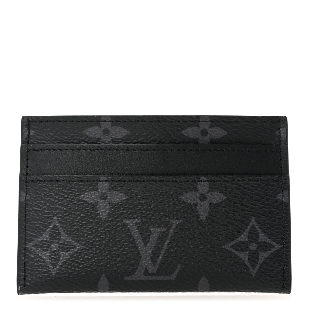 Monogram Eclipse Porte-Cartes Double  Holder