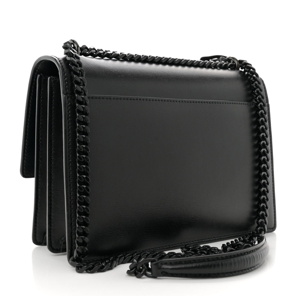 Calfskin Medium Monogram Monochrome Sunset Black