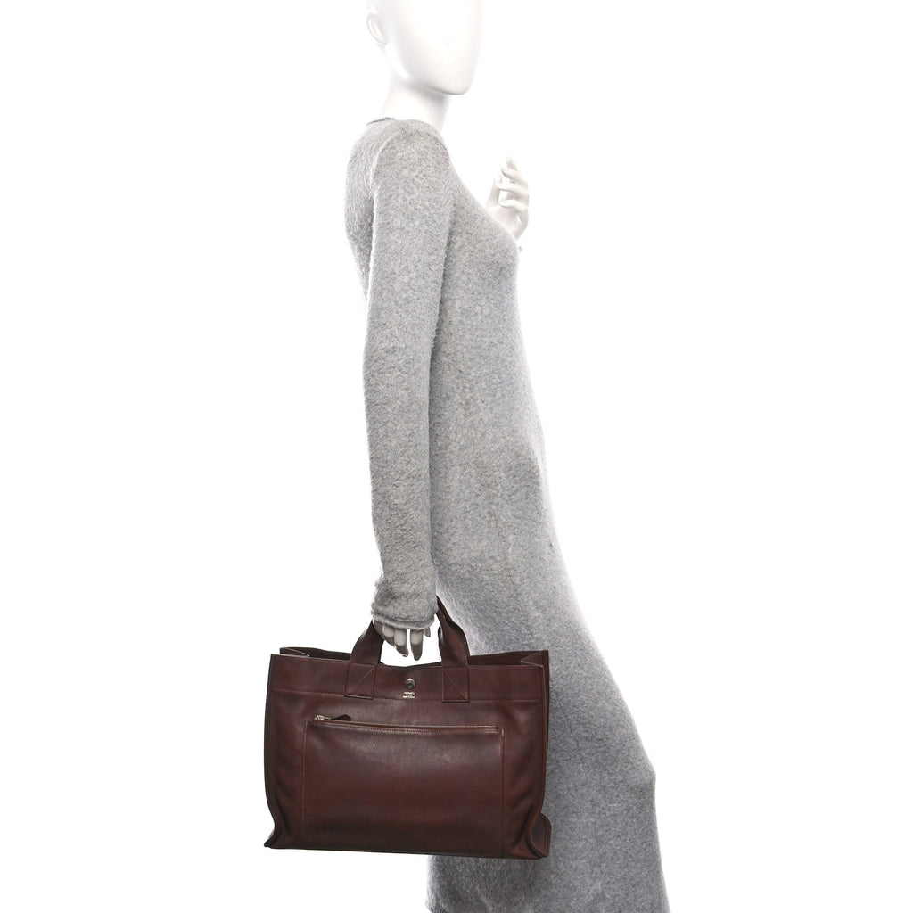 Evergrain Front Pocket Tote Havane