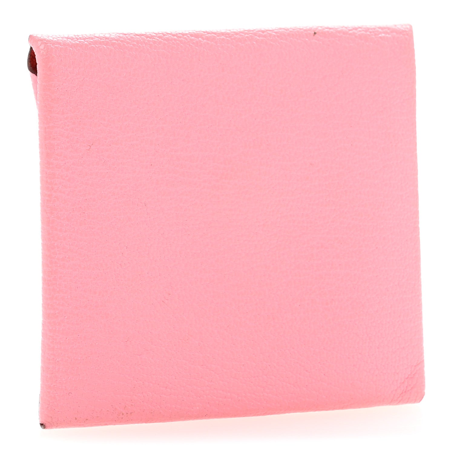 Chevre Mysore Verso Bastia Coin Purse Rose Confetti Brique