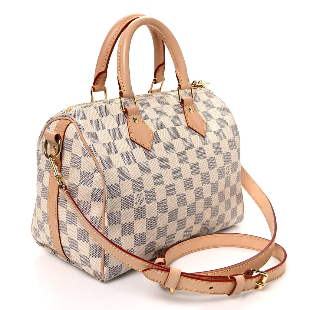 Damier Azur Speedy Bandouliere 25
