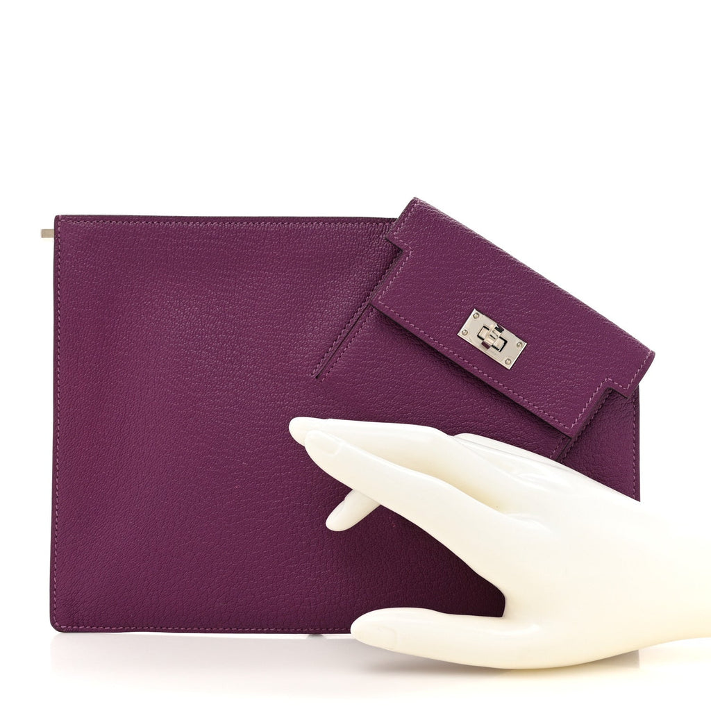 Chevre Mysore Kelly Pocket To Go Pouch Anemone