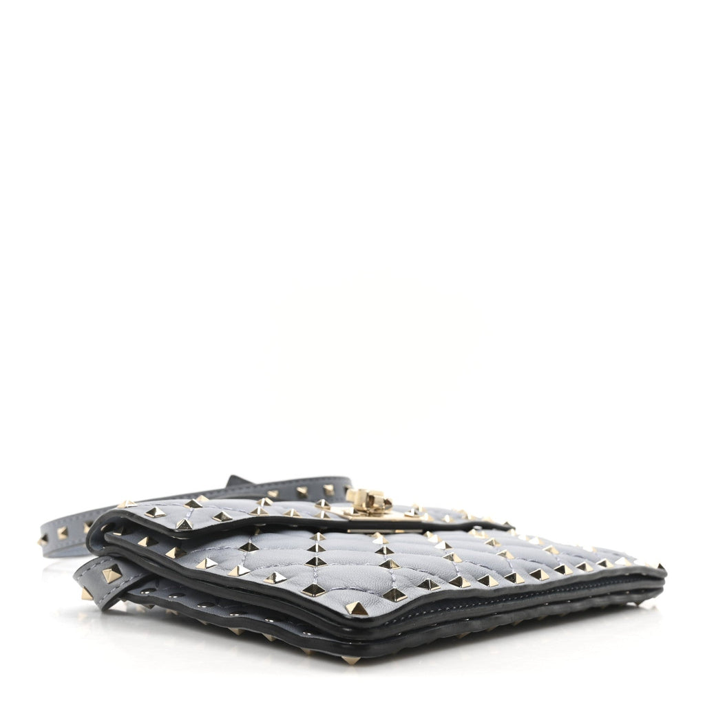 Nappa Rockstud Crossbody Bag  London Stone