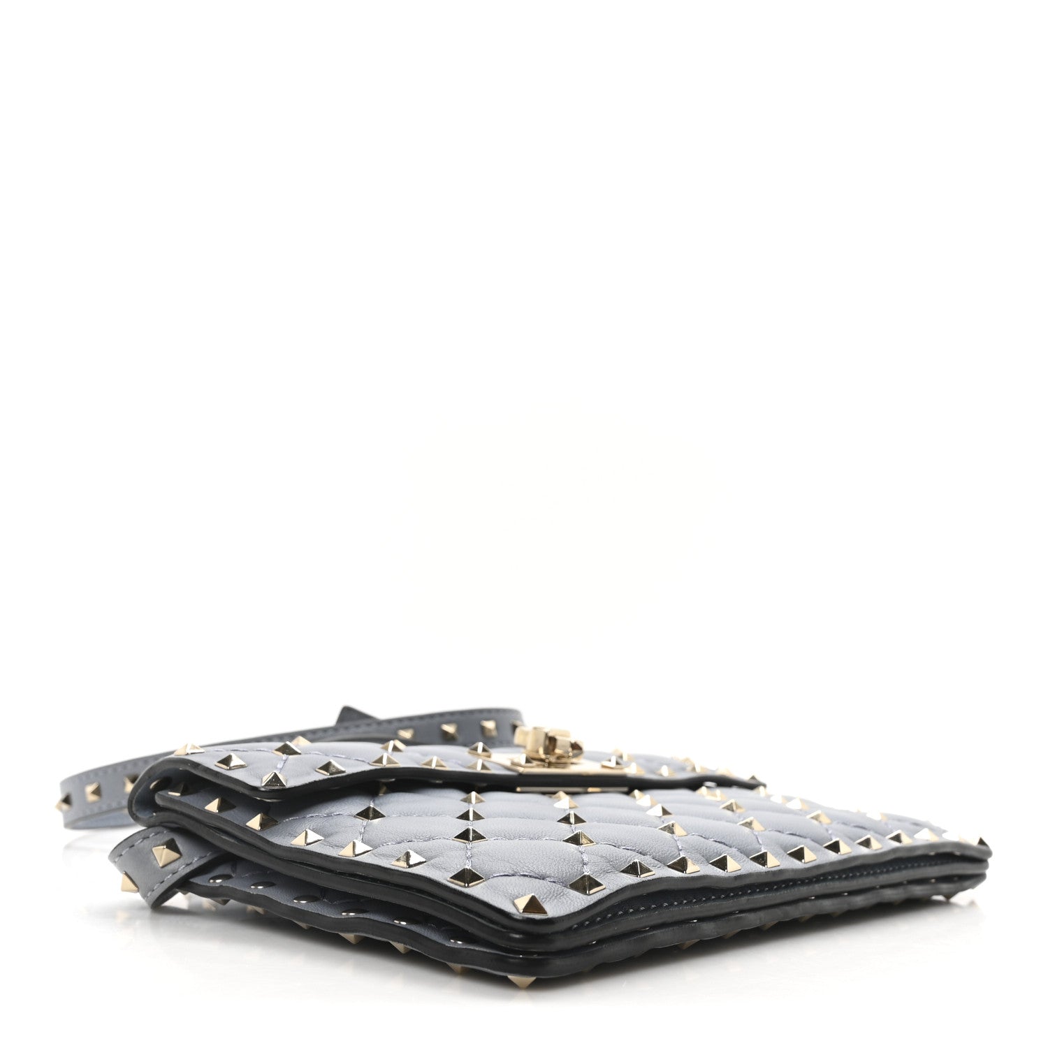 Nappa Rockstud Crossbody Bag  London Stone