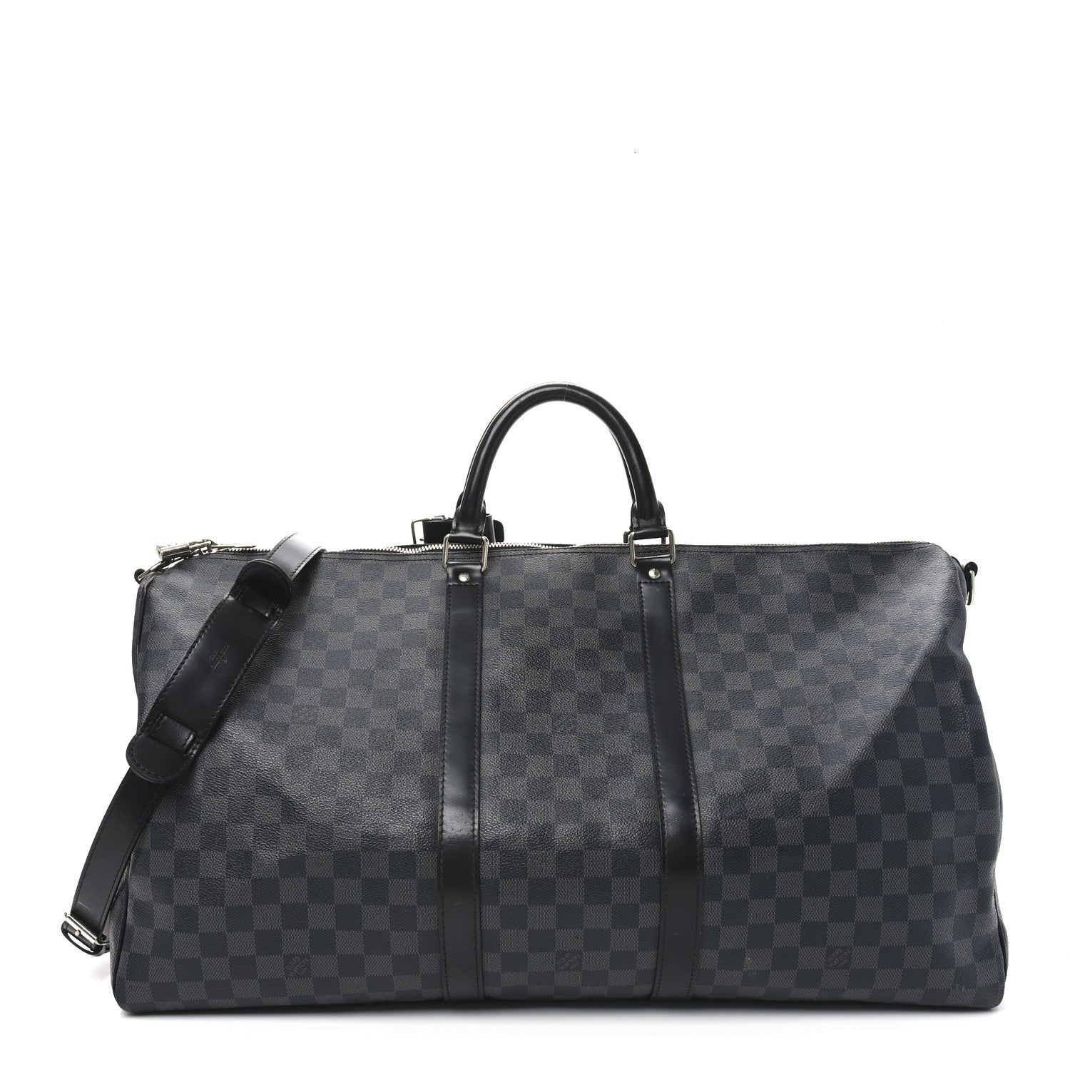 Damier Graphite Keepall Bandouliere 55