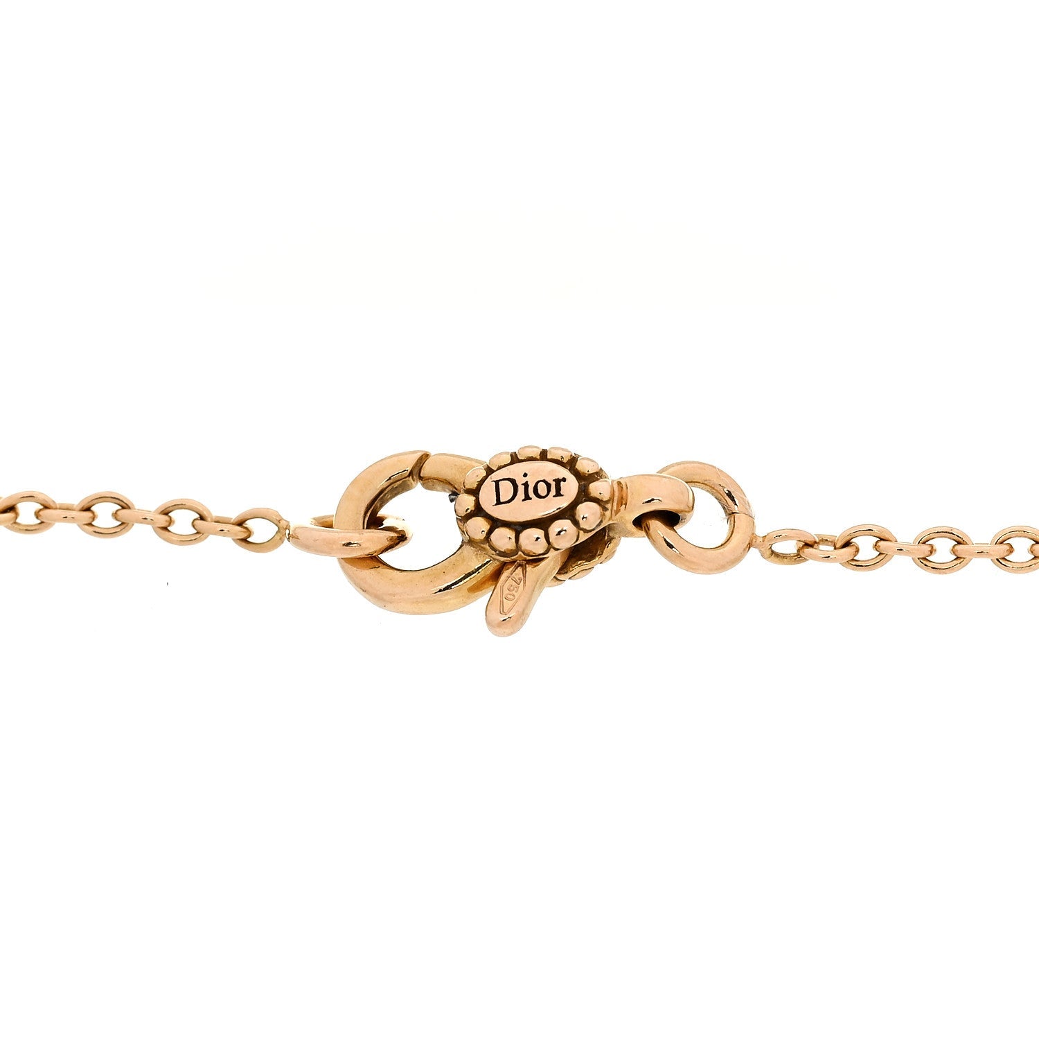 18K Rose Gold Diamond Pink Opal Rose Des Vents Bracelet