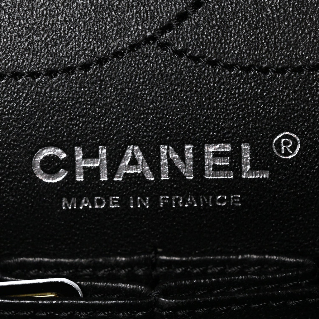 Calfskin Quilted 2.55 Reissue 225 Flap So Black