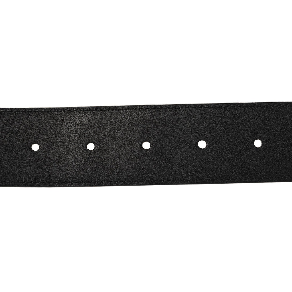 Guccissima Interlocking G 37mm Belt 75 30 Black