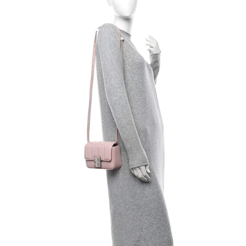 Lambskin Padded Small 4G Crossbody Bag Light Pink