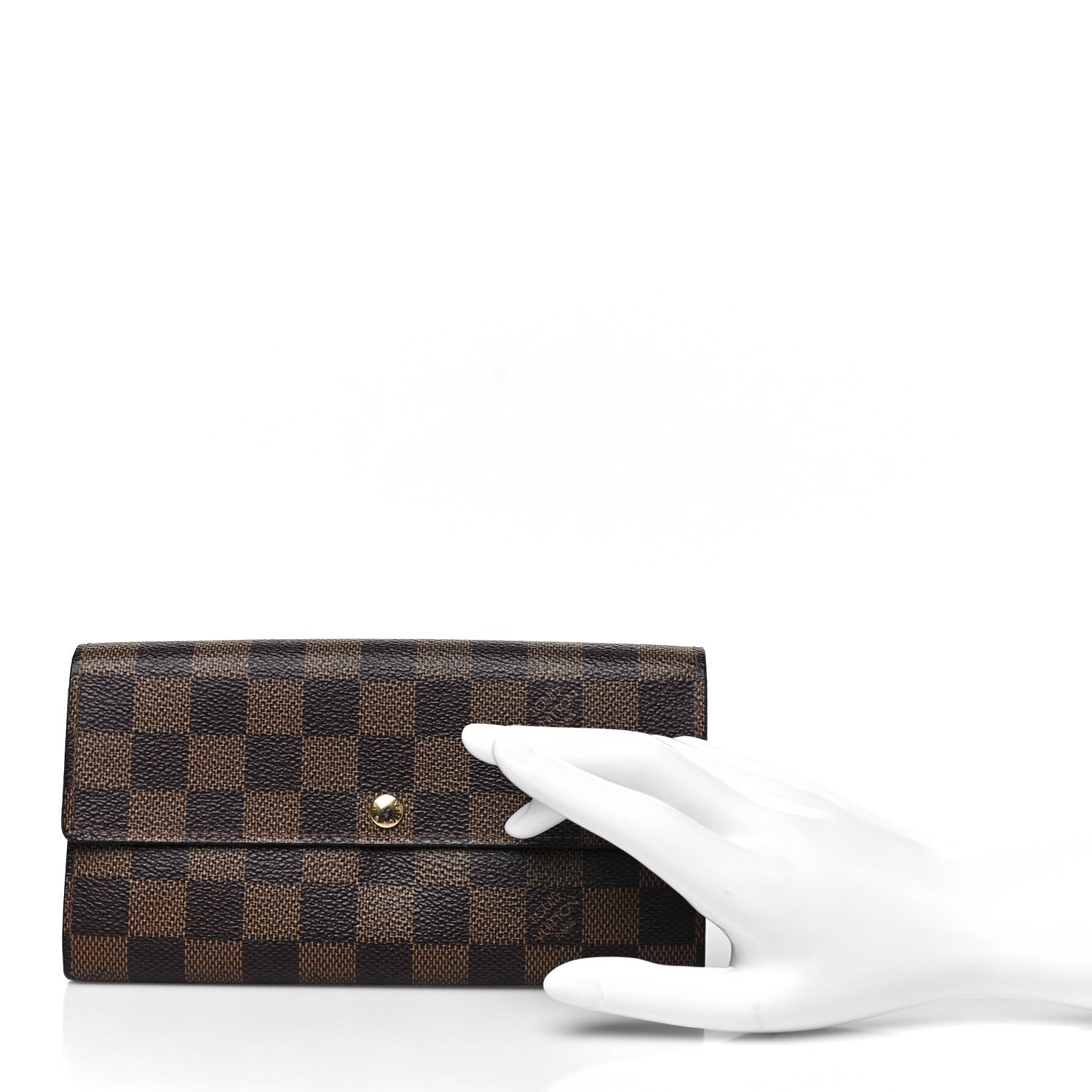 Damier Ebene Sarah Wallet
