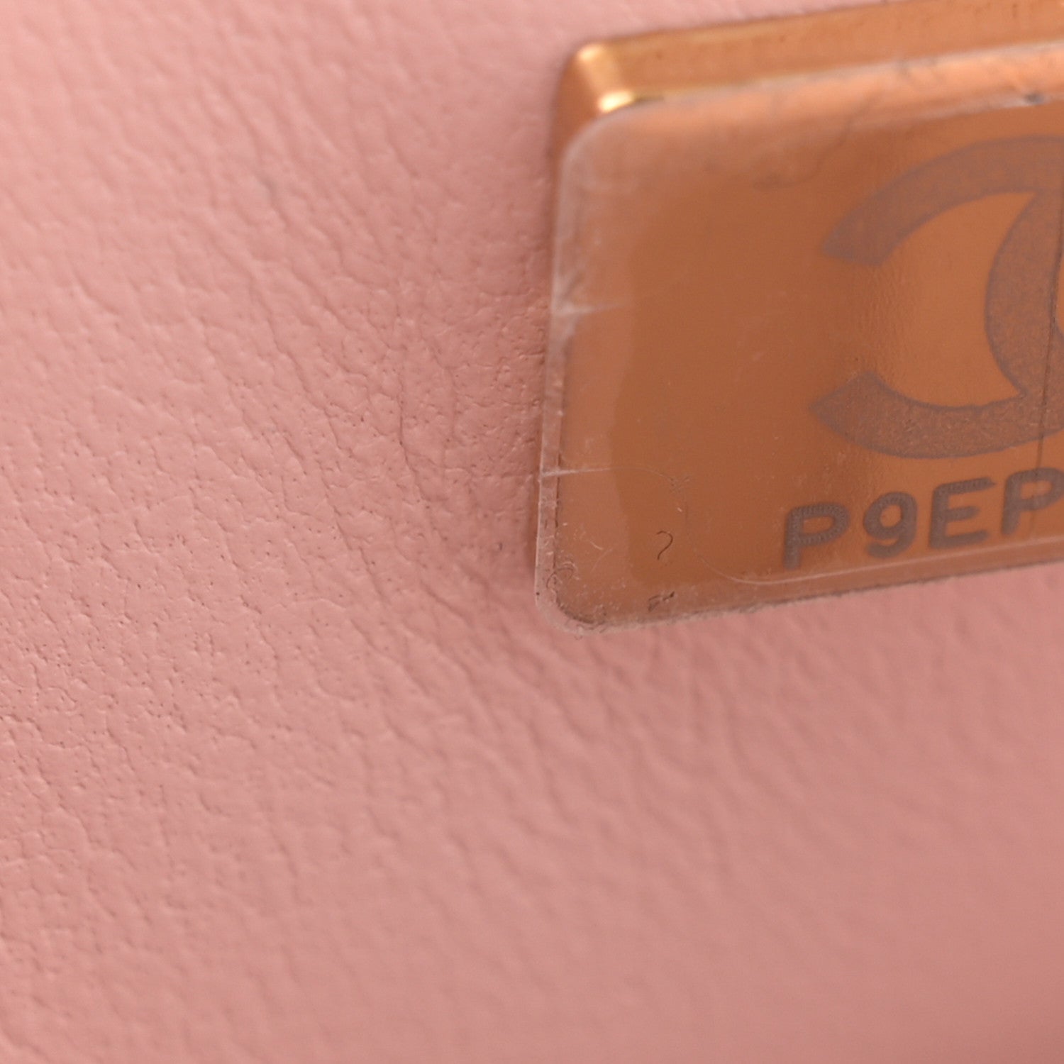 Lambskin Quilted Small Double Flap Light Pink