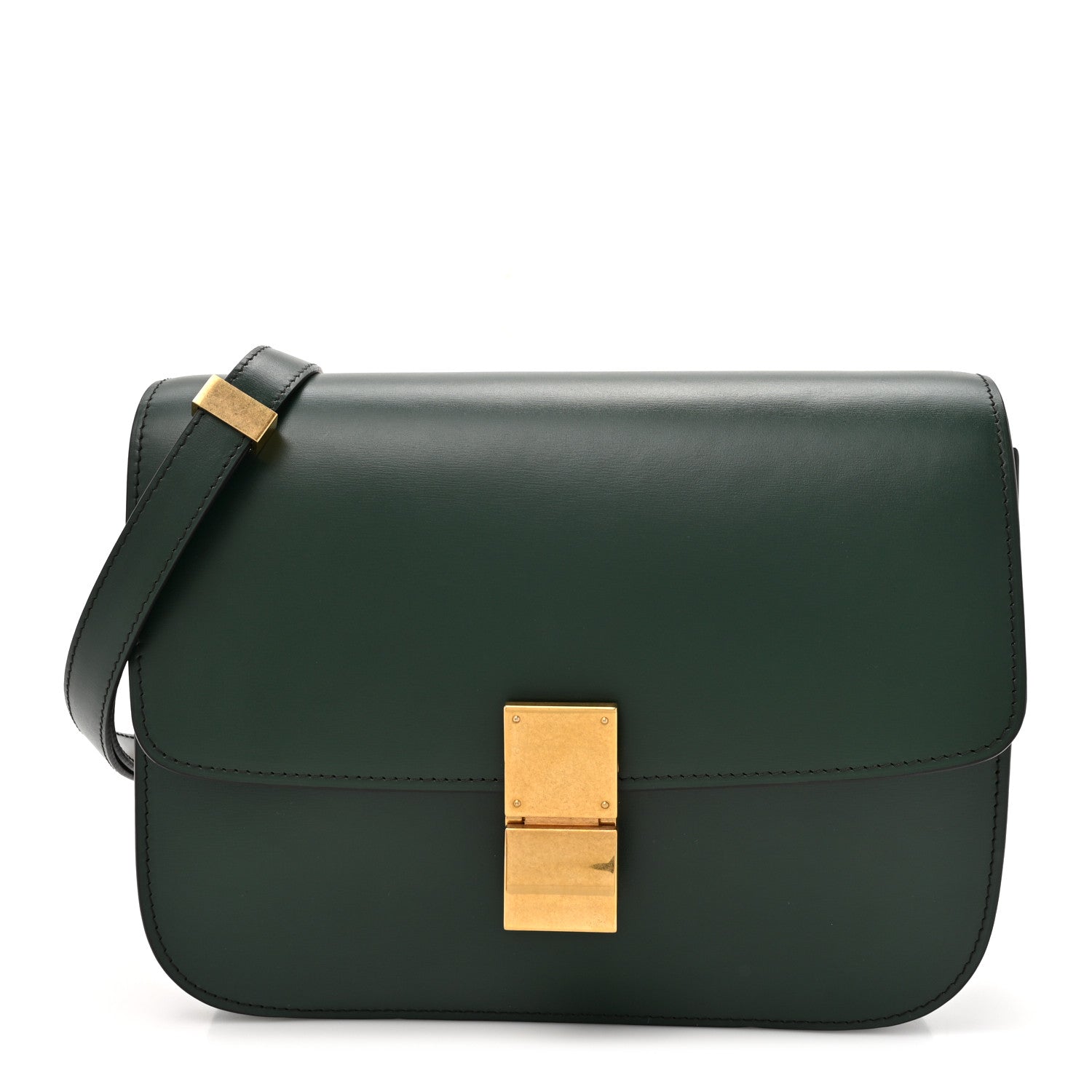 Box Calfskin Classic Box Medium Flap Bag Amazone
