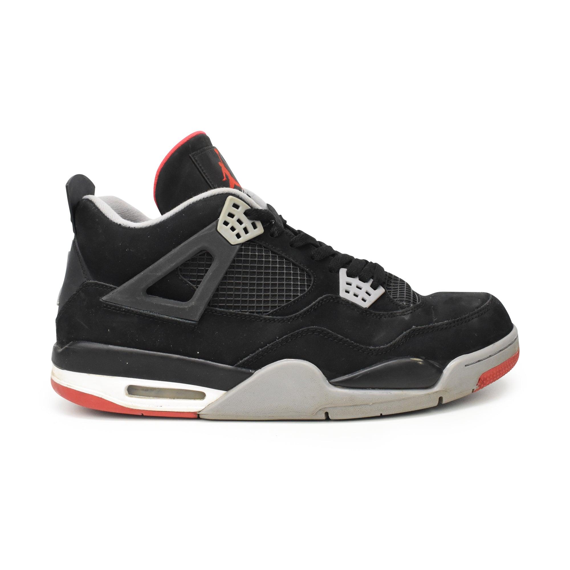 Air Jordan 'Jordan 4 Bred' Sneakers - Men's 13