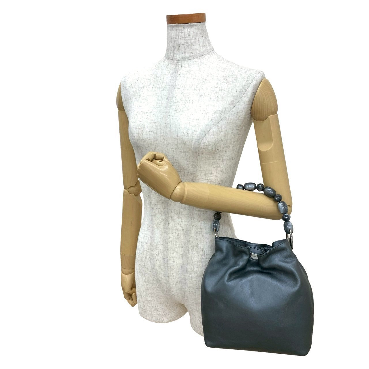 Christian Dior Maris Pearl Leather Handbag