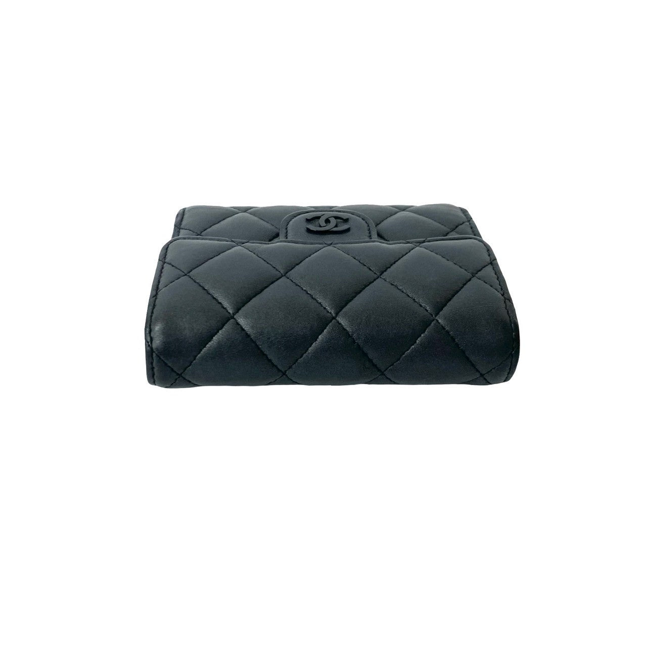 Chanel Matelassé Lambskin Trifold Wallet