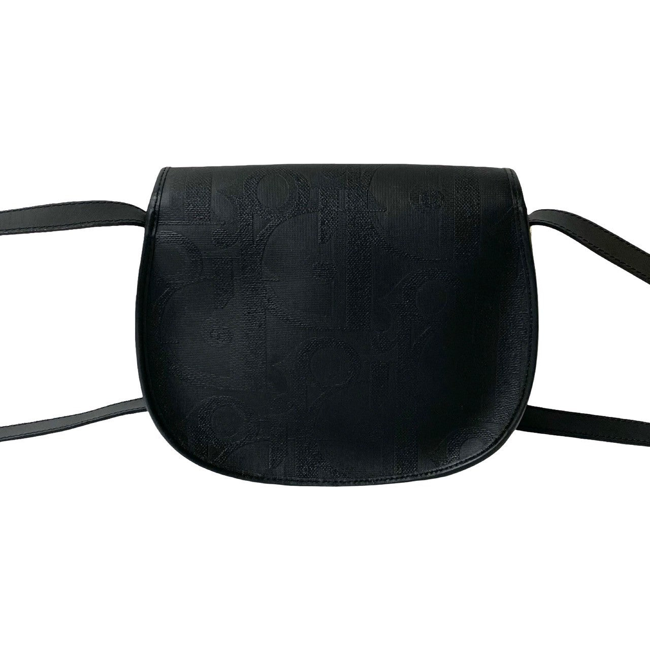 Christian Dior Trotter Leather Shoulder Bag