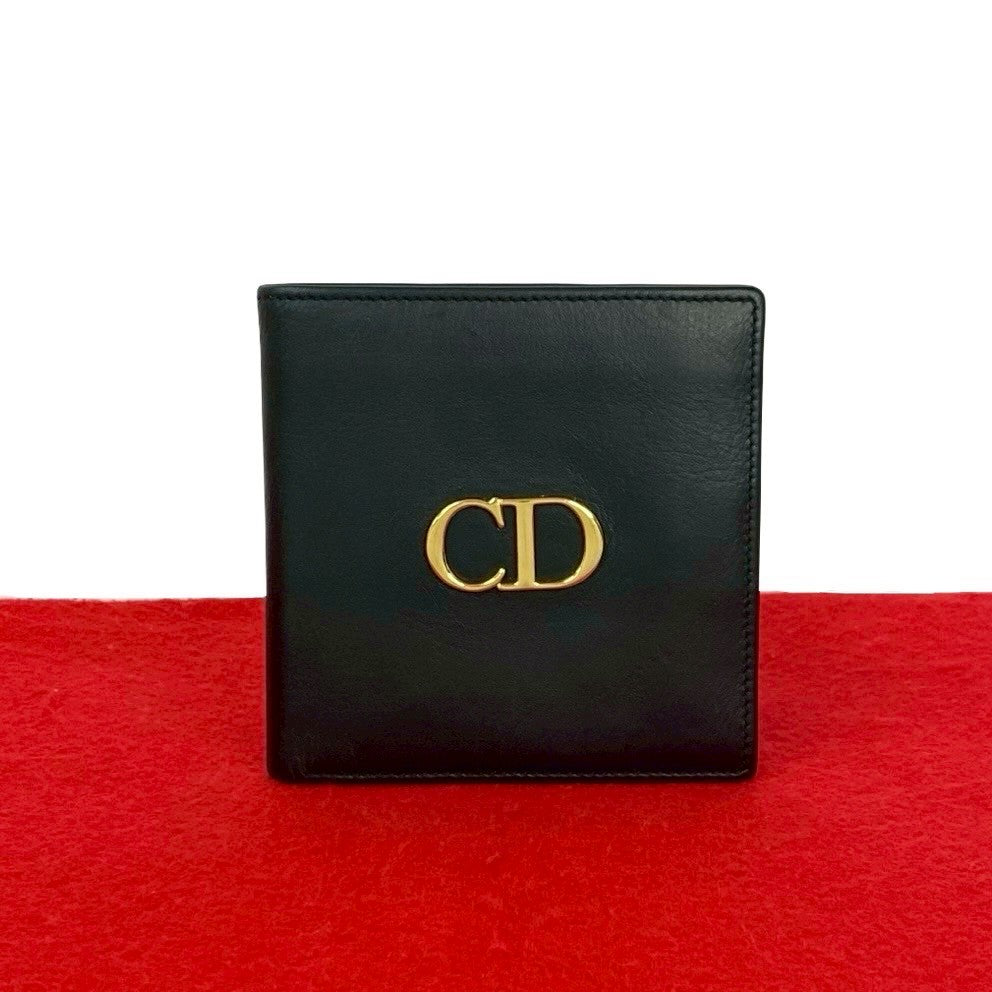 Christian Dior Leather Bifold Wallet