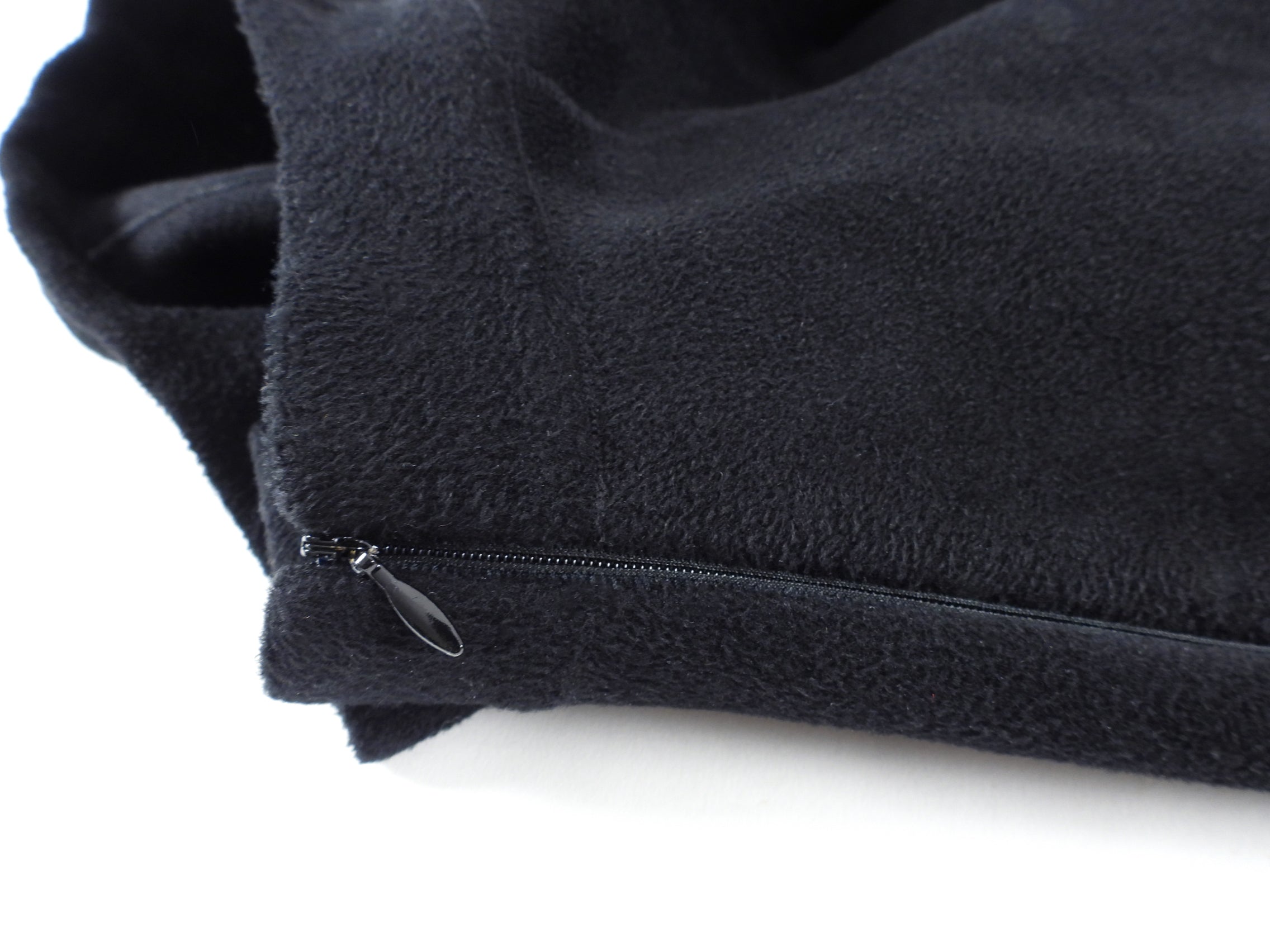 Alaia Black Thick Velour Full Circle Mini Skirt - USA 8/10