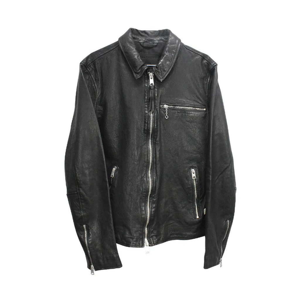 All Saints Leather Jacket - Men's L
